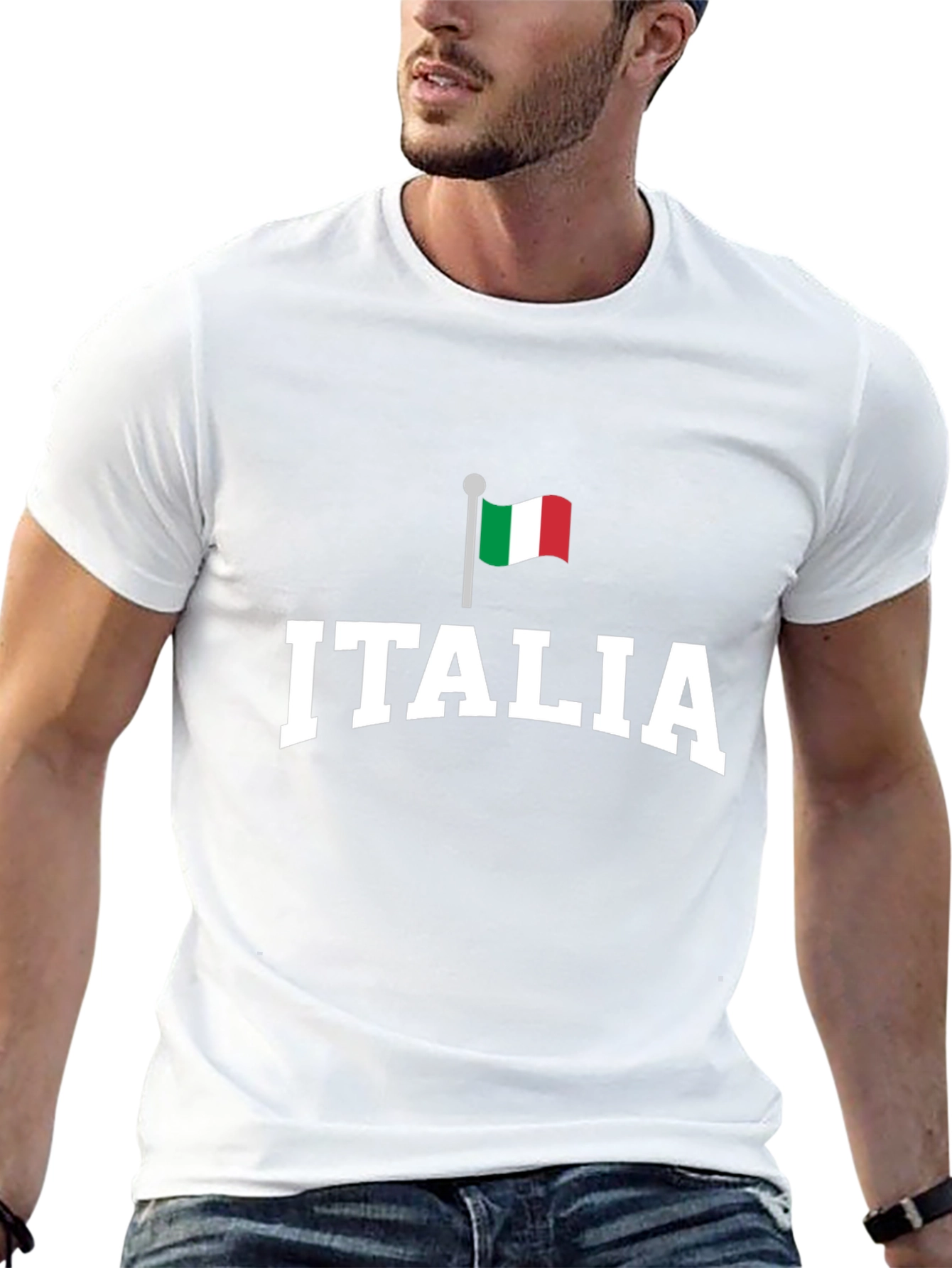 Italia Flag T-Shirt - Italian Pride Tee