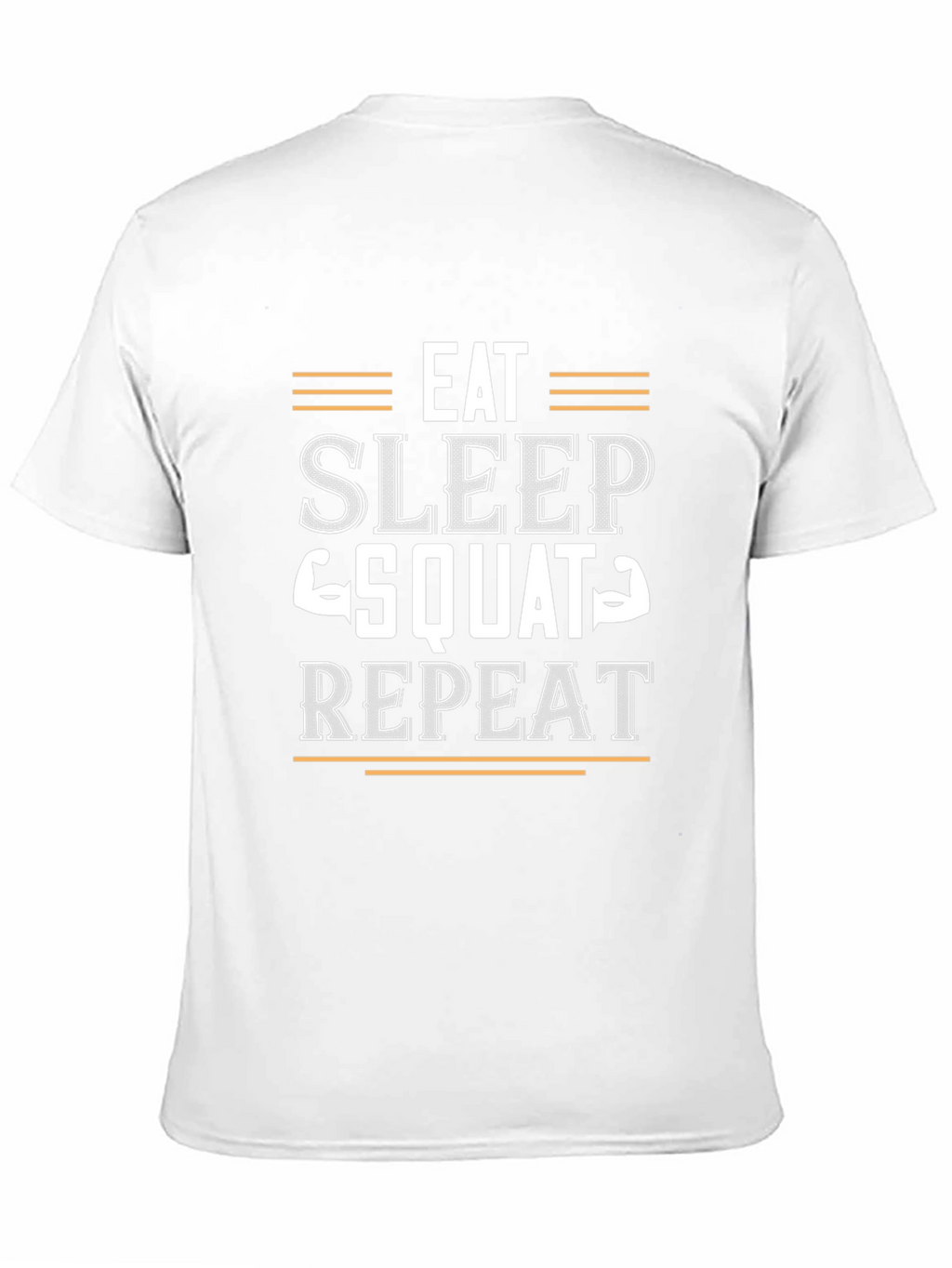 Eat Sleep Squat Repeat Gym Workout T-Shirt