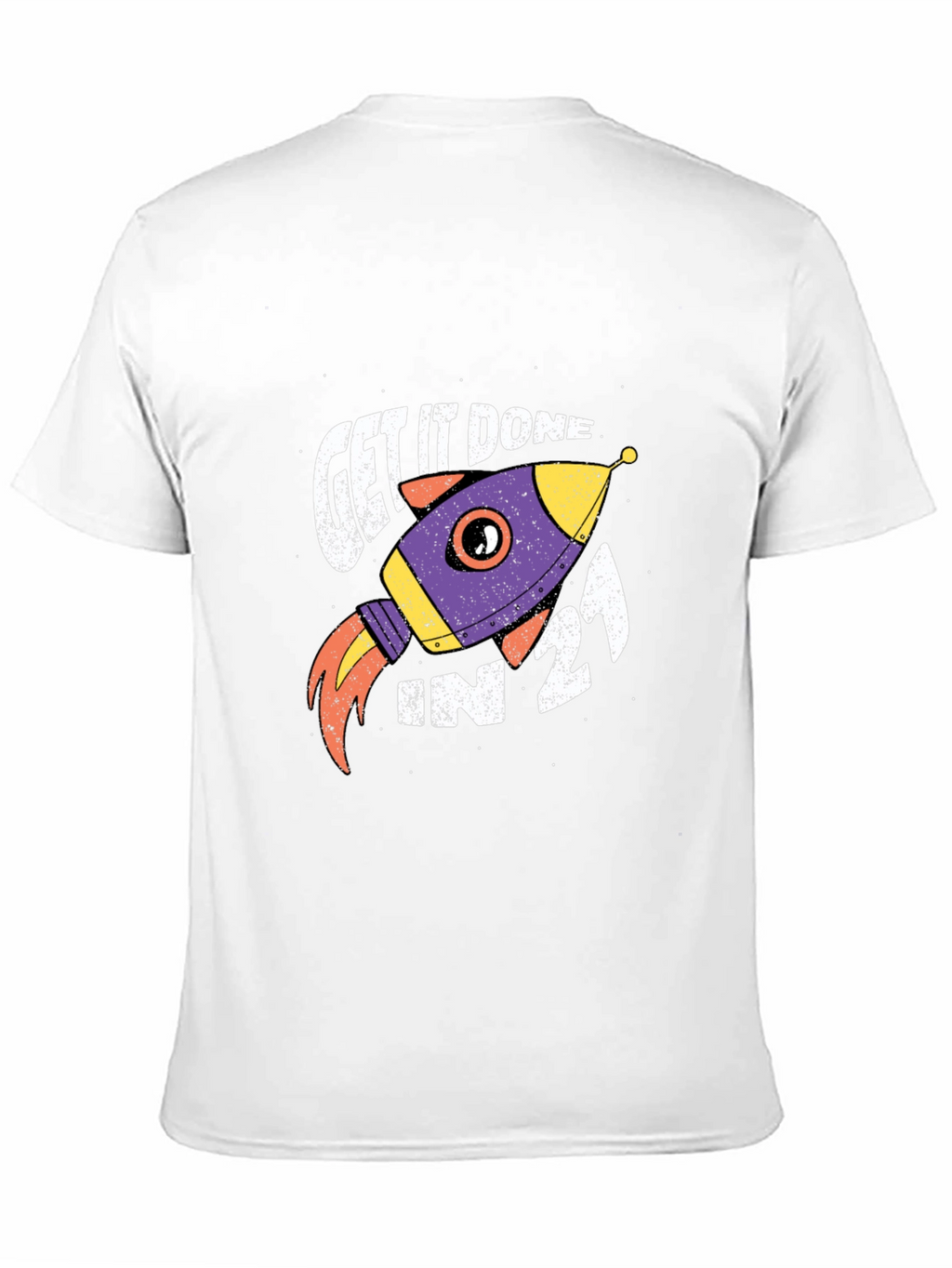 Get it Done Rocket Graphic Tee