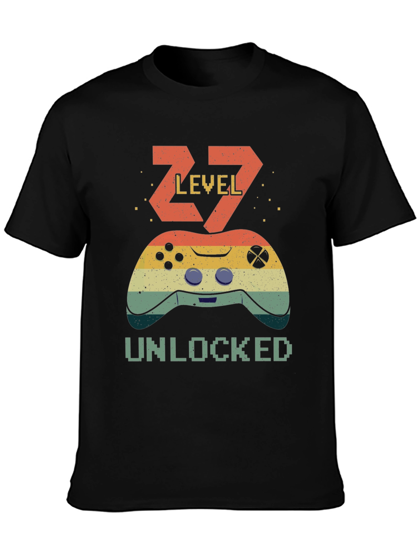 Level 27 Unlocked Gamer T-Shirt