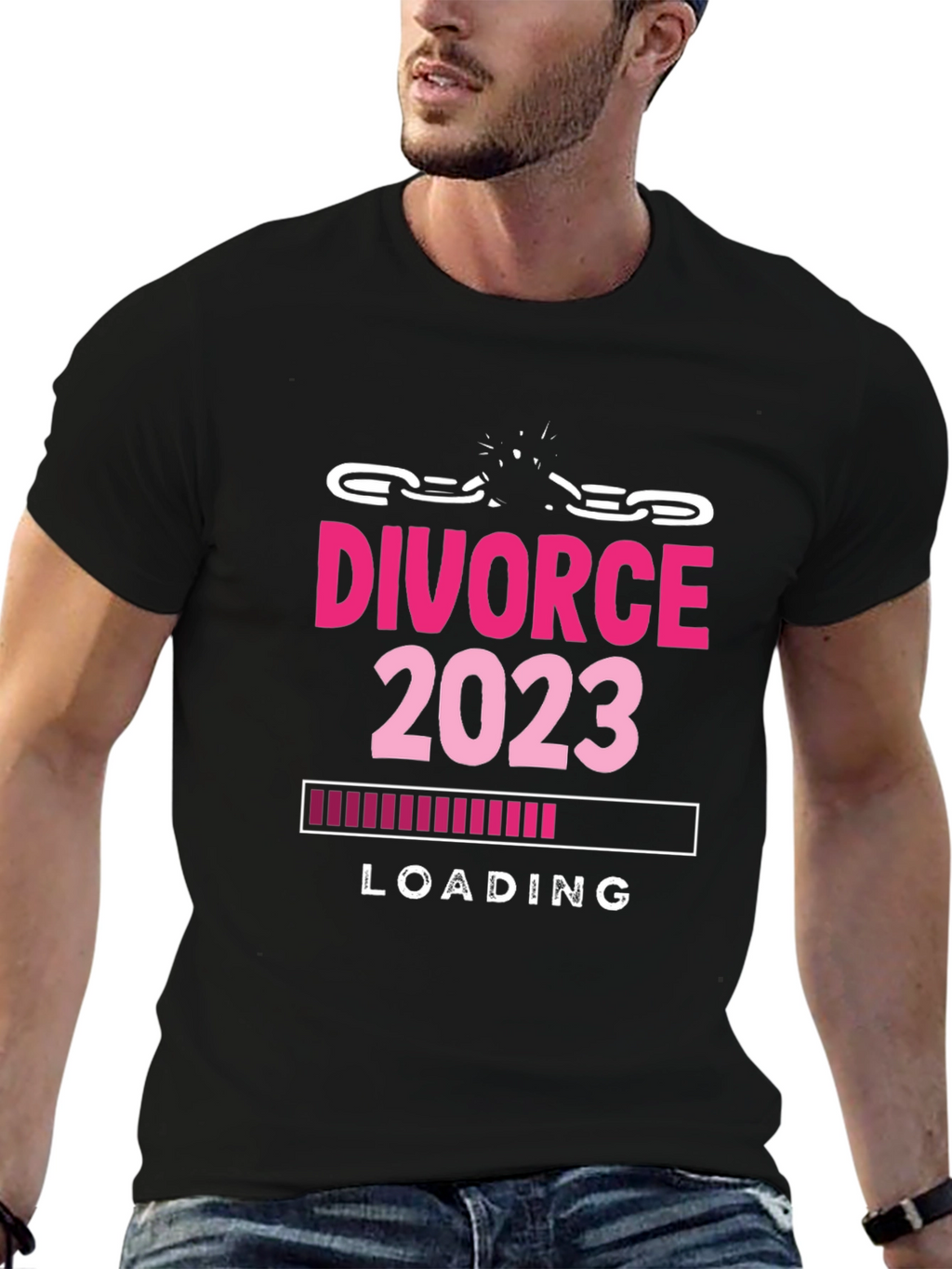 Divorce 2023 Loading T-Shirt Funny Breakup Tee