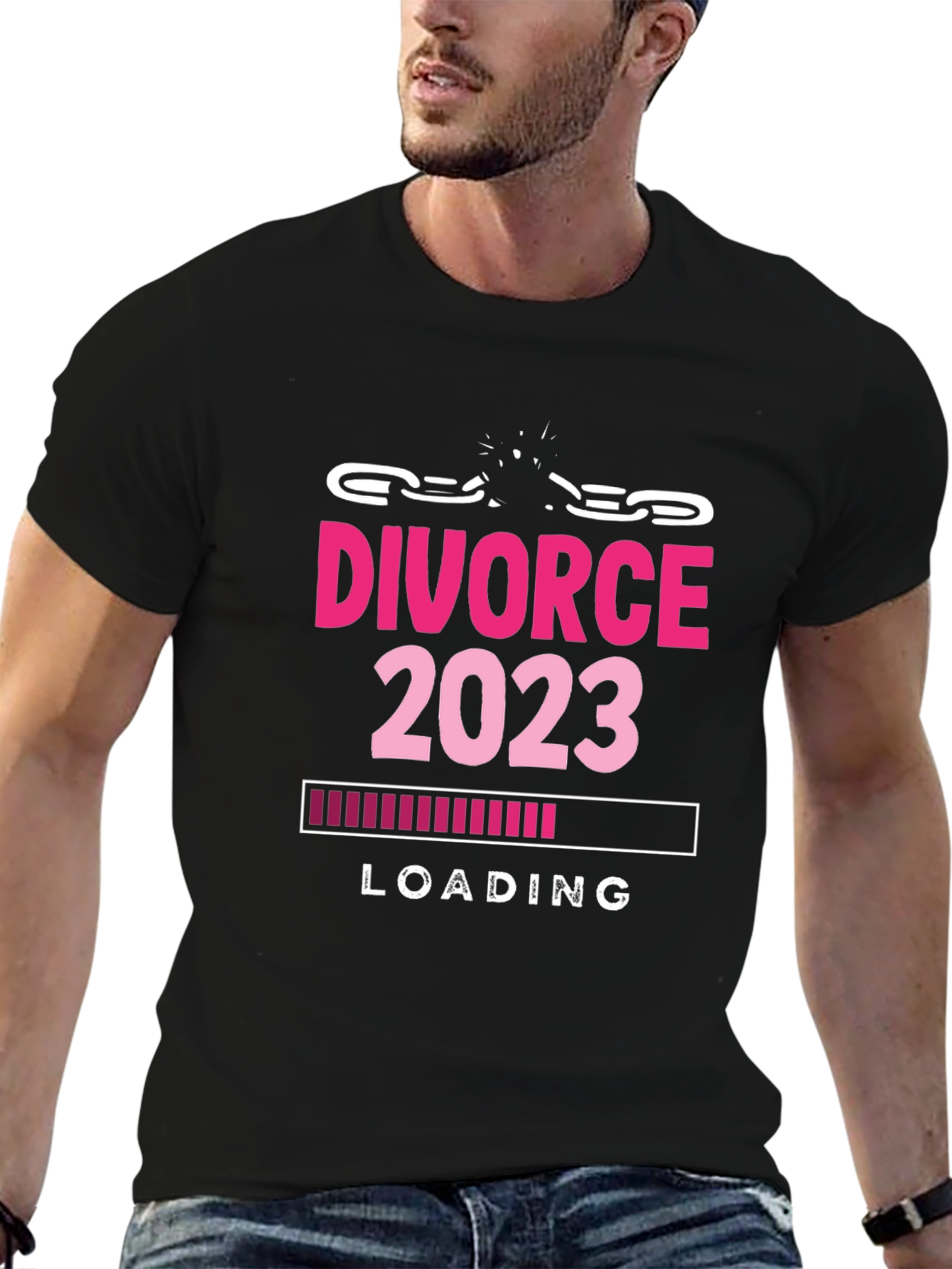 Divorce 2023 Loading T-Shirt Funny Breakup Tee