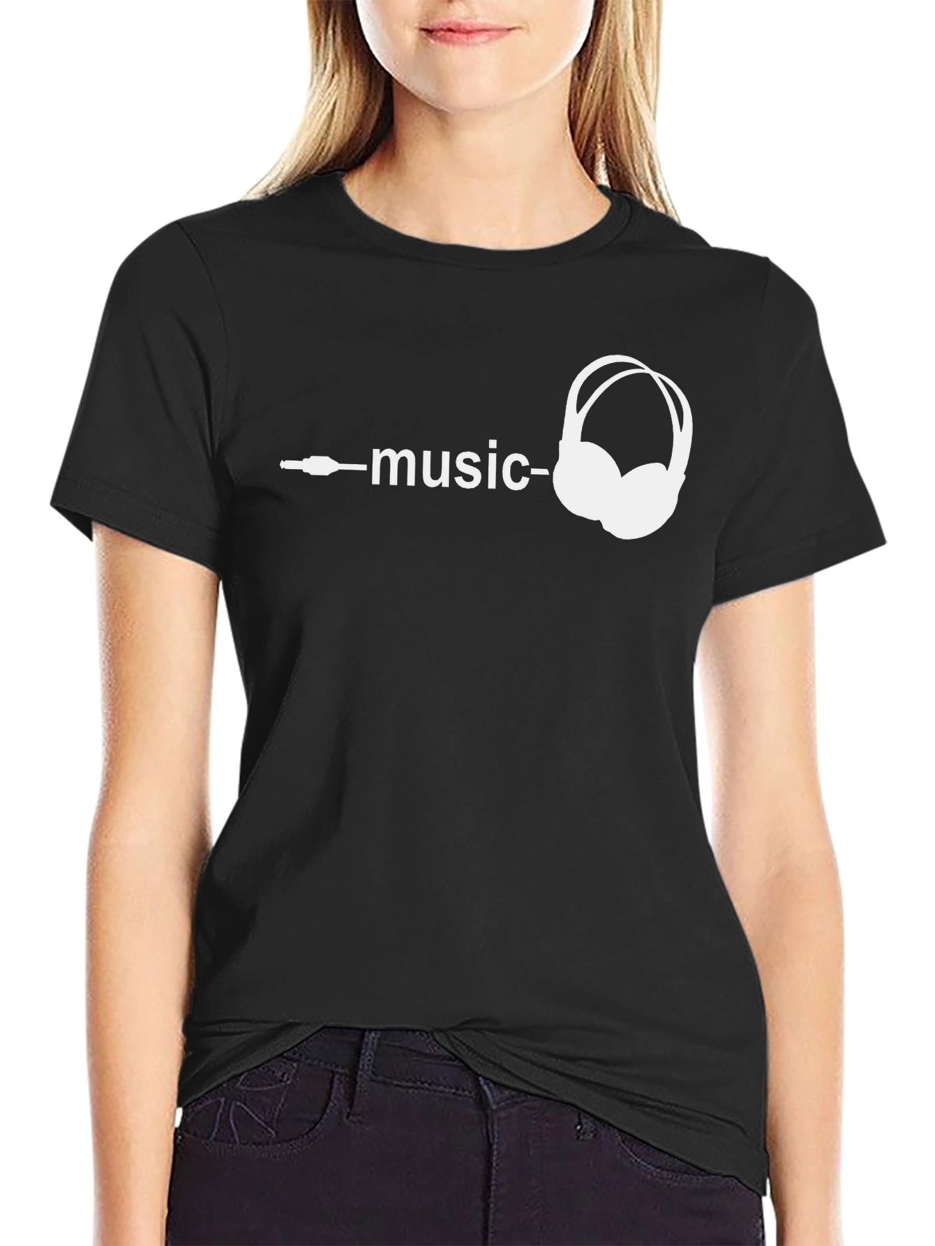 Music Lover T-Shirt - Headphone Graphic Tee