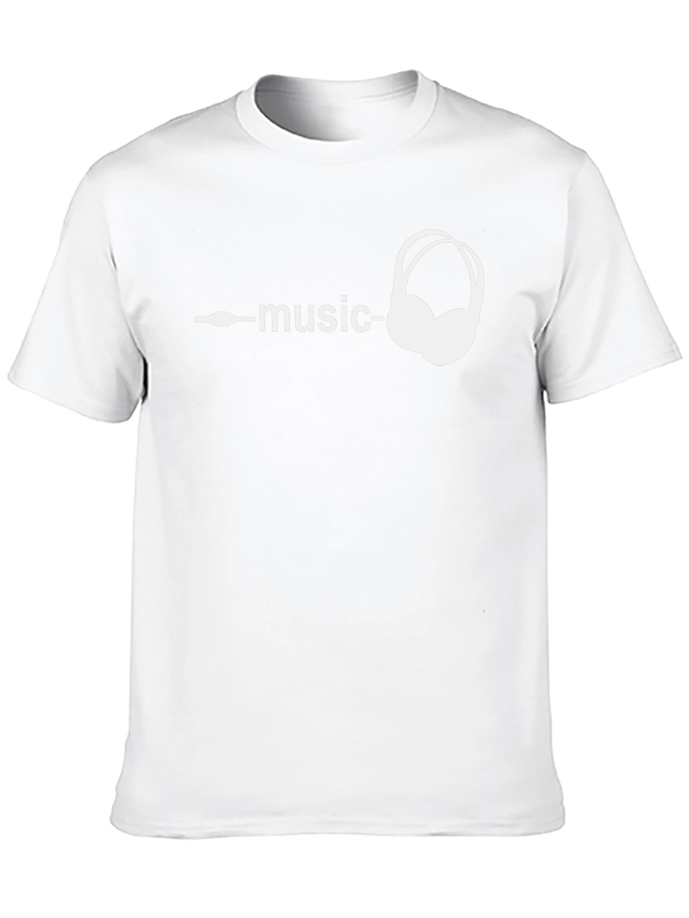 Music Lover T-Shirt - Headphone Graphic Tee