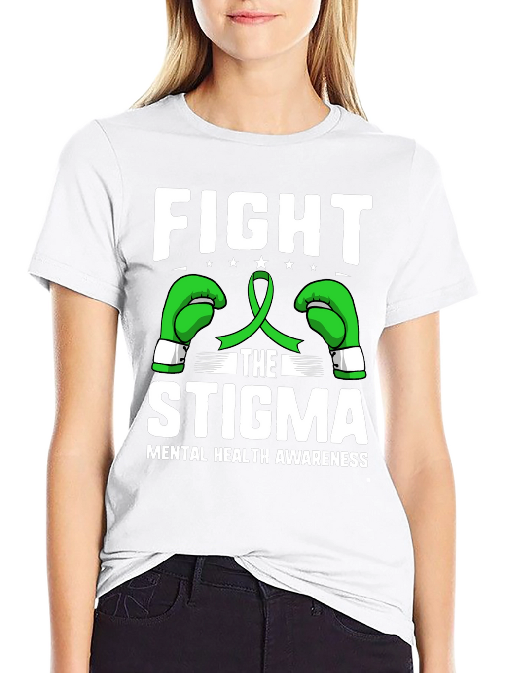 Fight the Stigma Mental Health Awareness T-Shirt