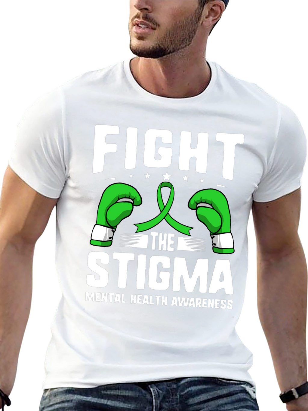 Fight the Stigma Mental Health Awareness T-Shirt
