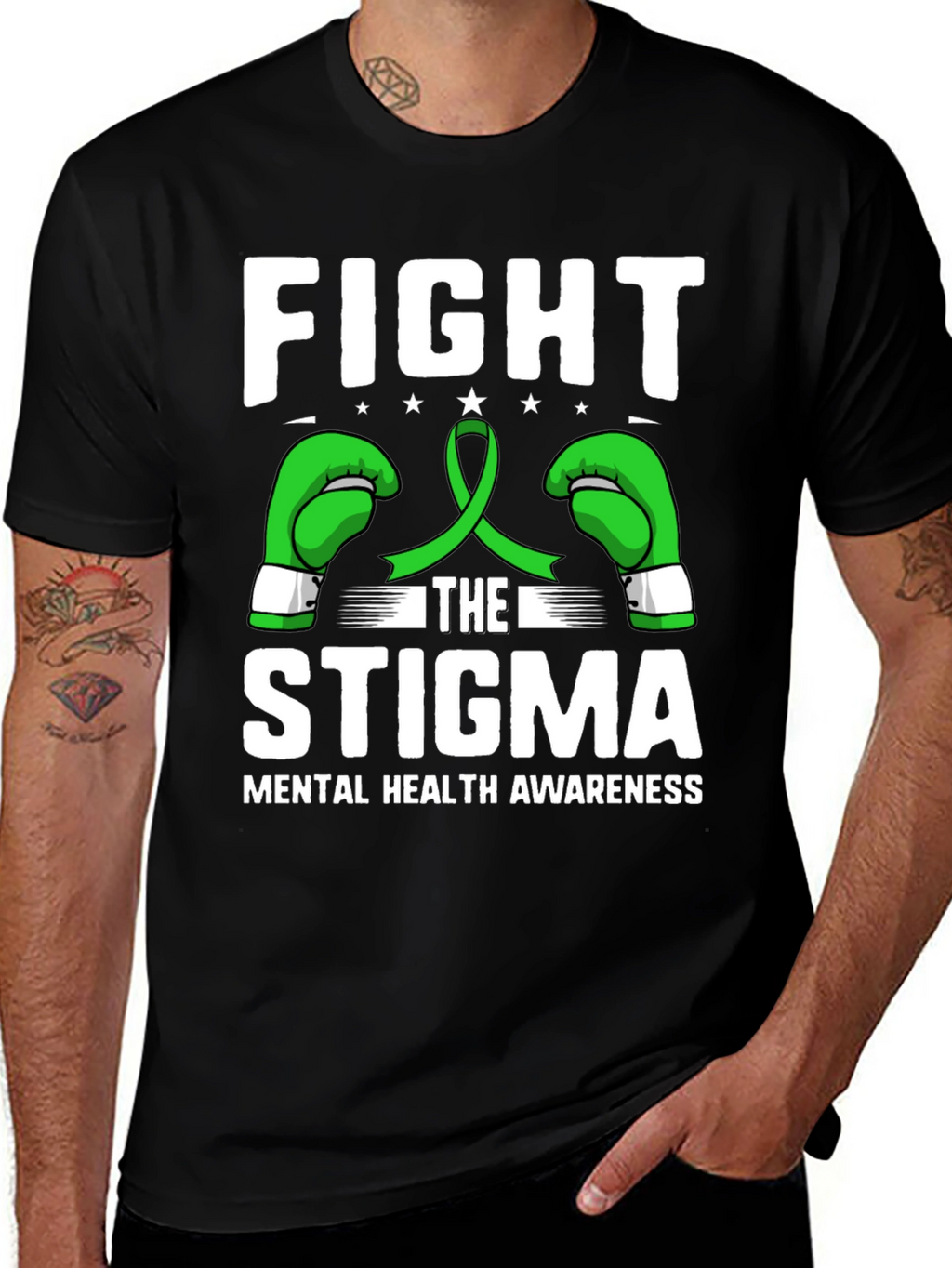 Fight the Stigma Mental Health Awareness T-Shirt