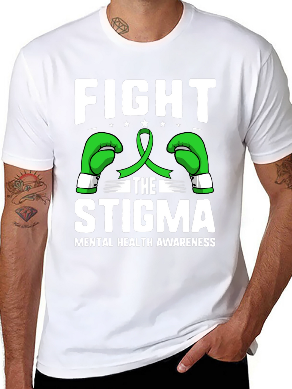 Fight the Stigma Mental Health Awareness T-Shirt