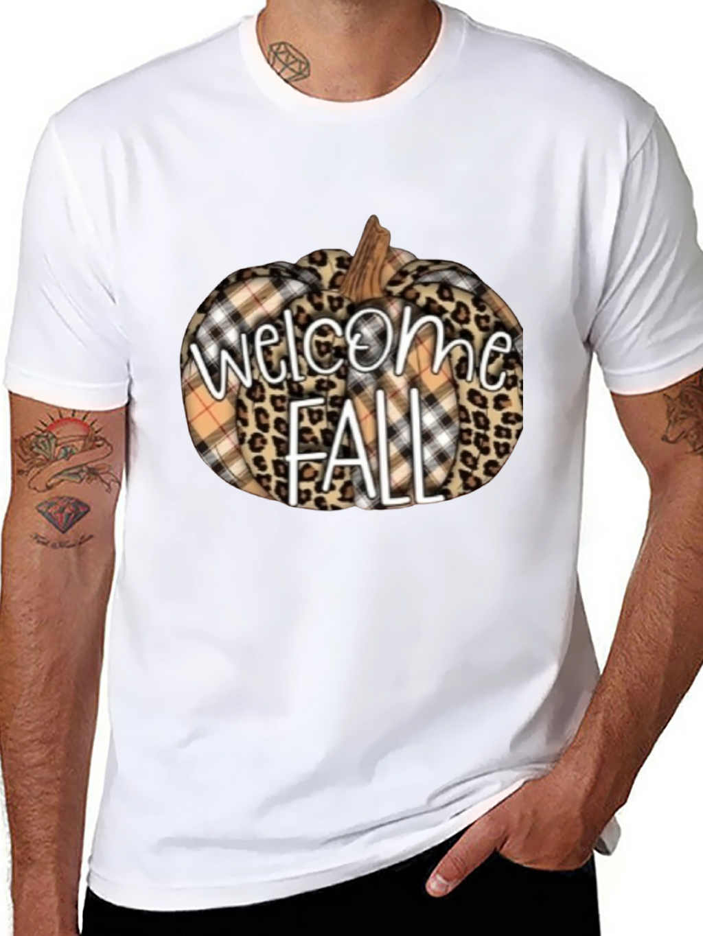 Welcome Fall Pumpkin Graphic Tee