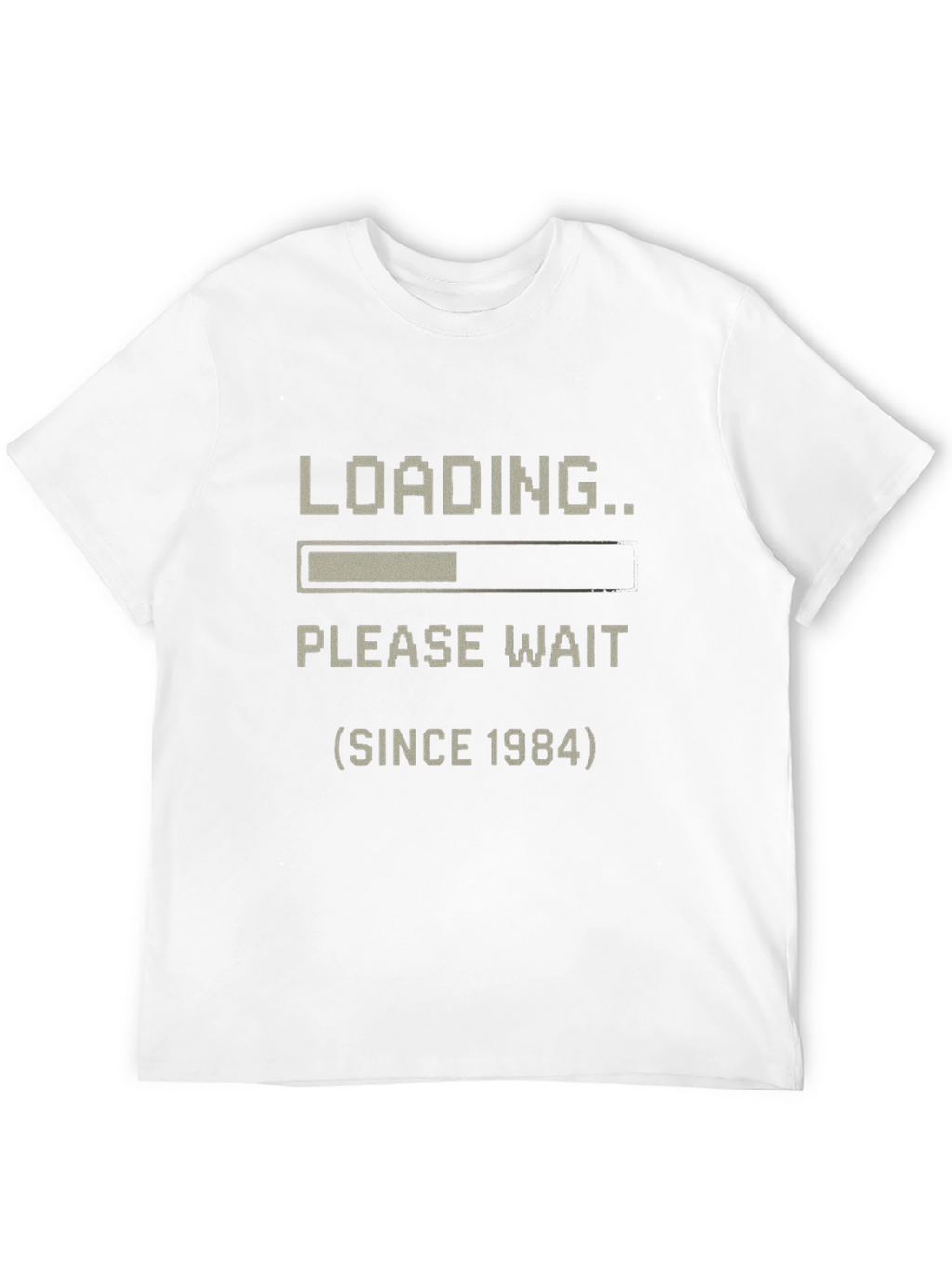Loading Since 1984 T-Shirt - Black Pixel Art