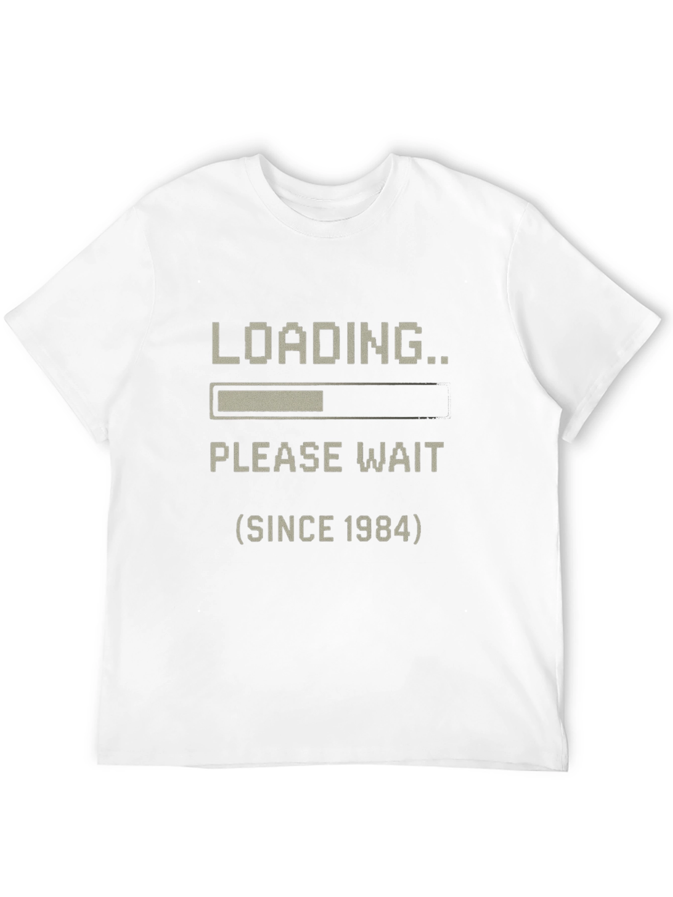 Loading Since 1984 T-Shirt - Black Pixel Art
