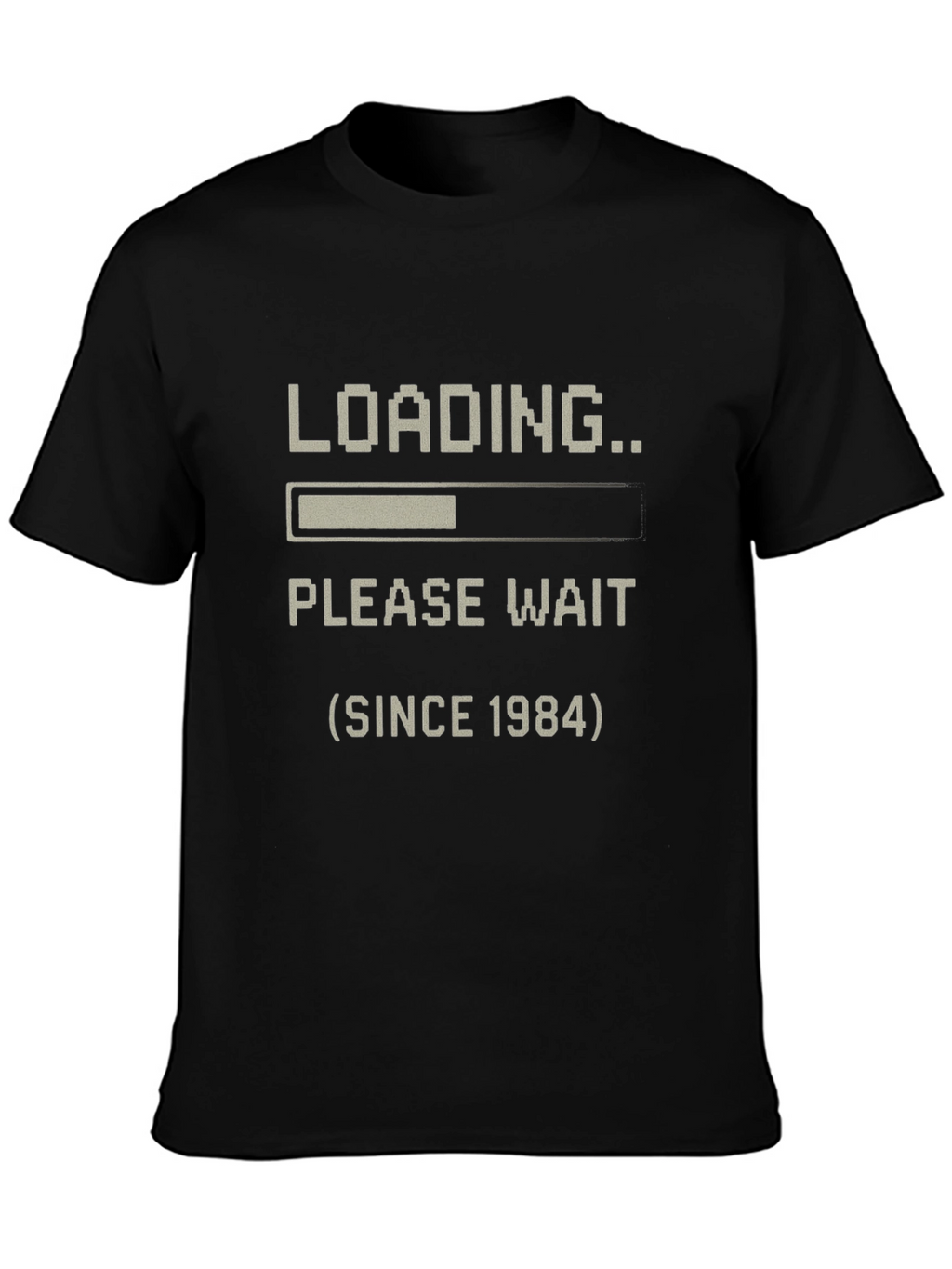 Loading Since 1984 T-Shirt - Black Pixel Art