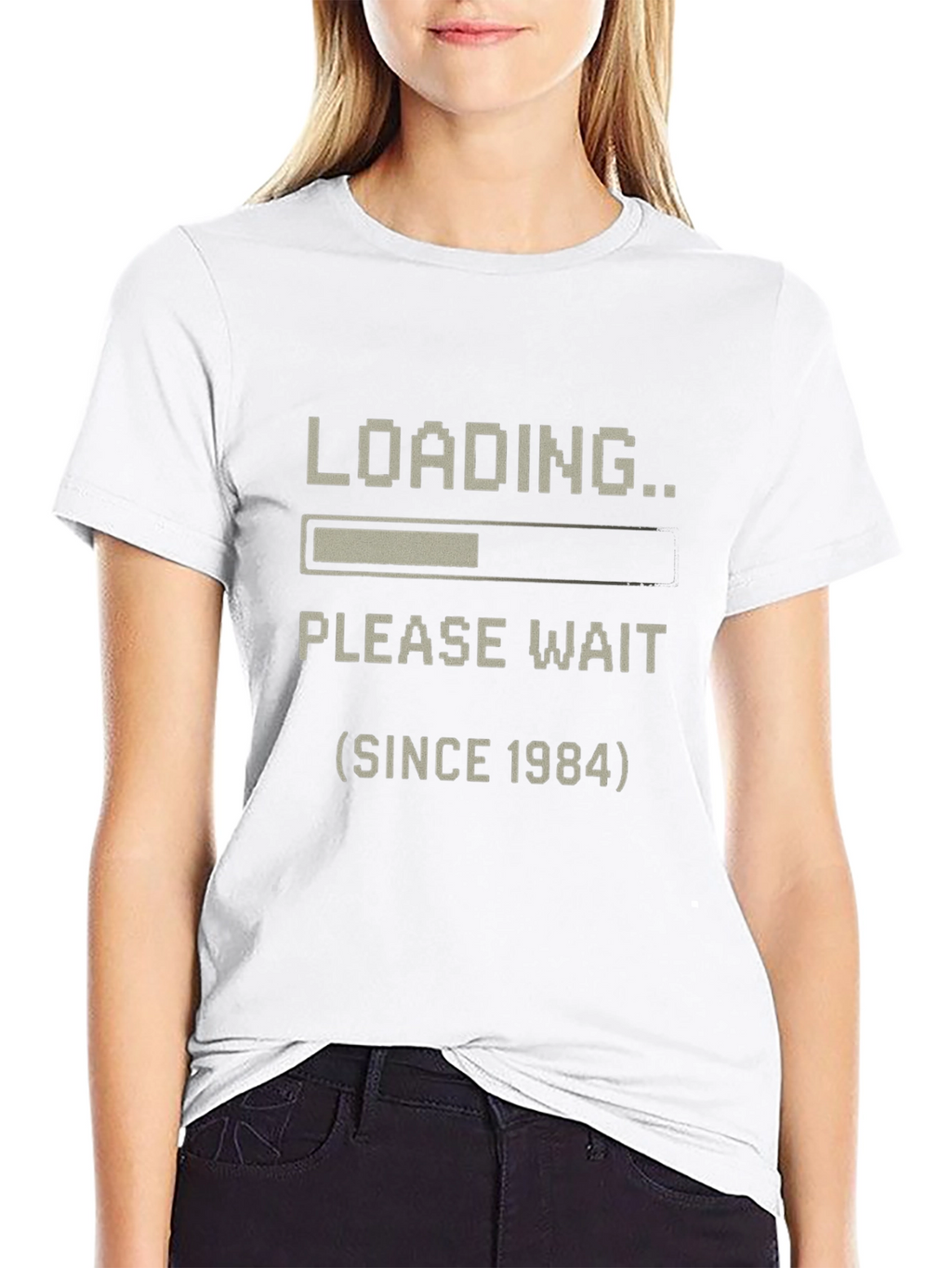 Loading Since 1984 T-Shirt - Black Pixel Art