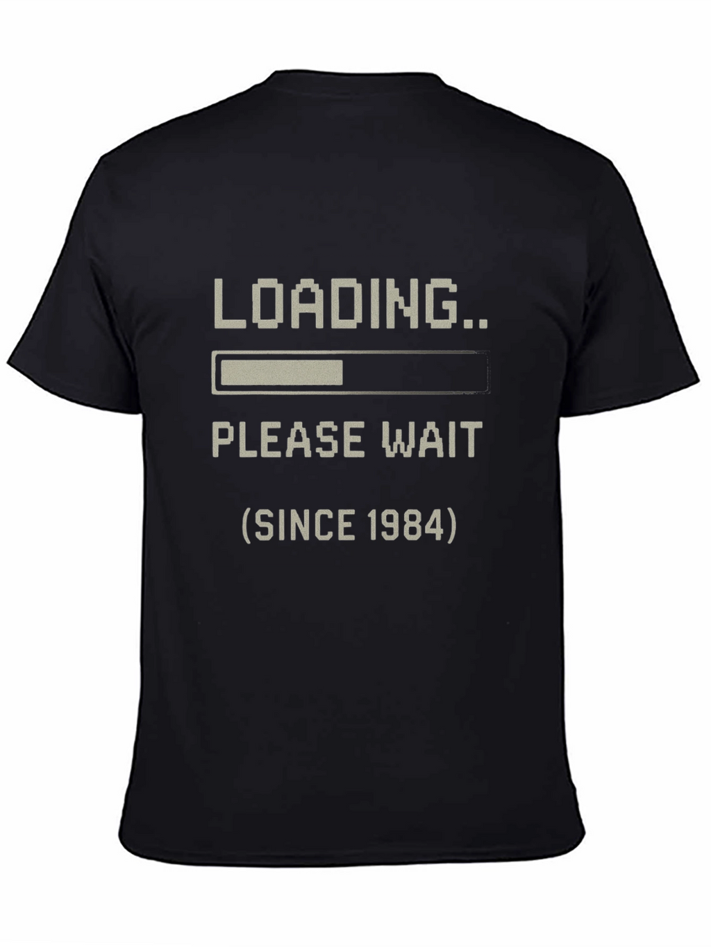 Loading Since 1984 T-Shirt - Black Pixel Art