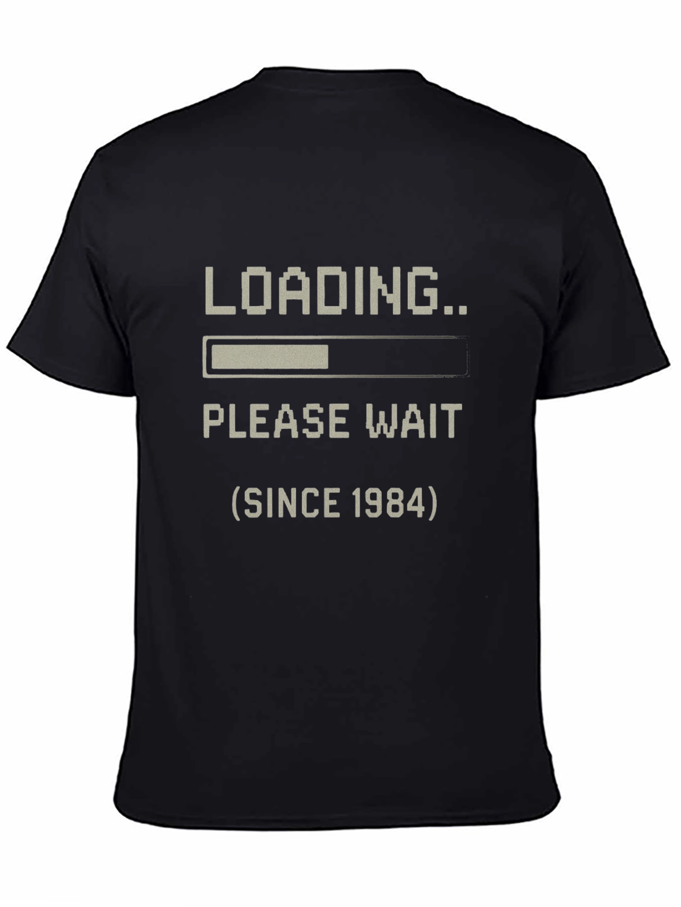 Loading Since 1984 T-Shirt - Black Pixel Art