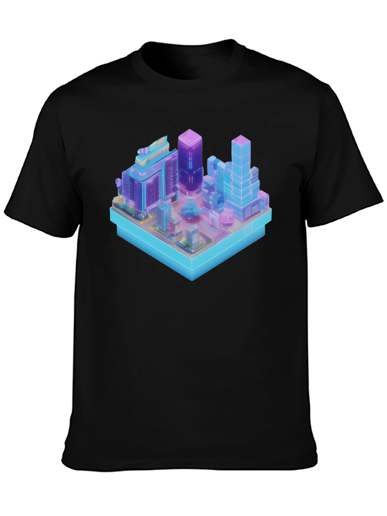Isometric Cityscape T-Shirt