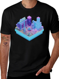 Isometric Cityscape T-Shirt