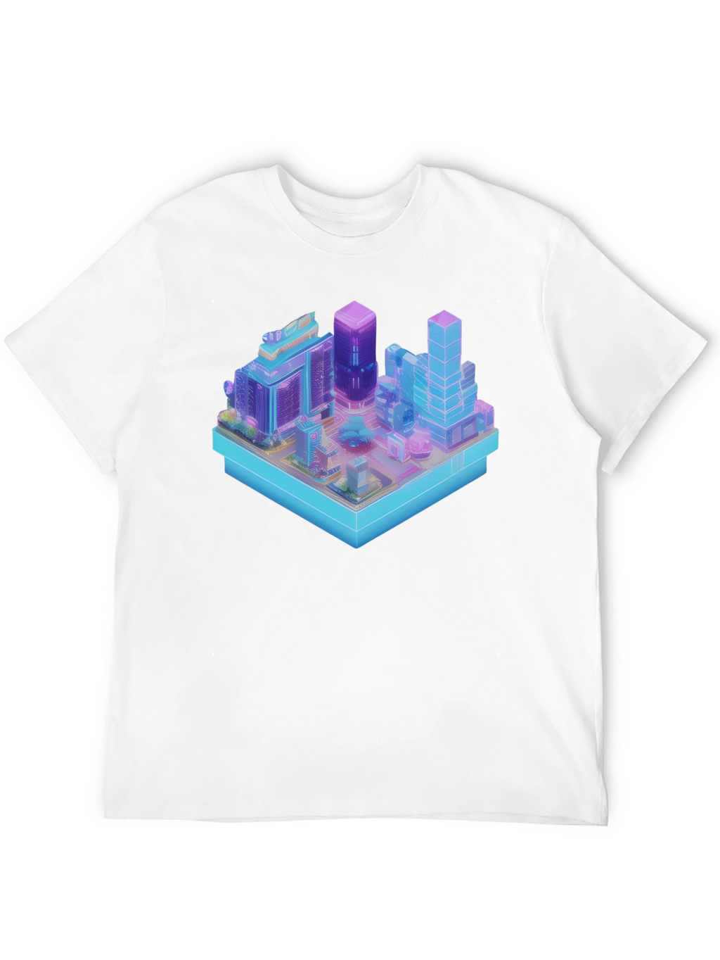 Isometric Cityscape T-Shirt