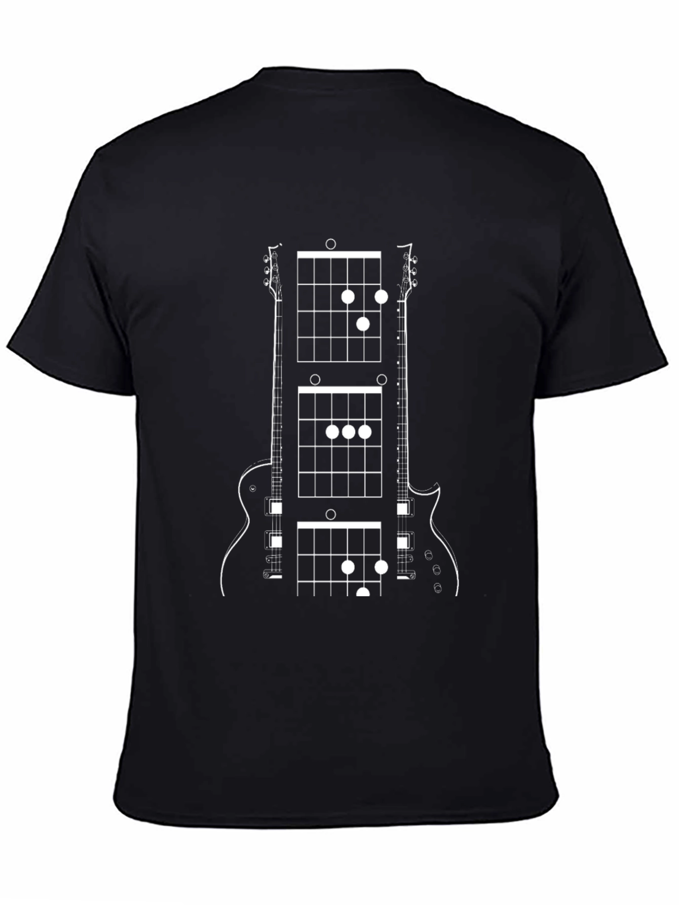 Guitar Chord T-Shirt - Musical Style Tee