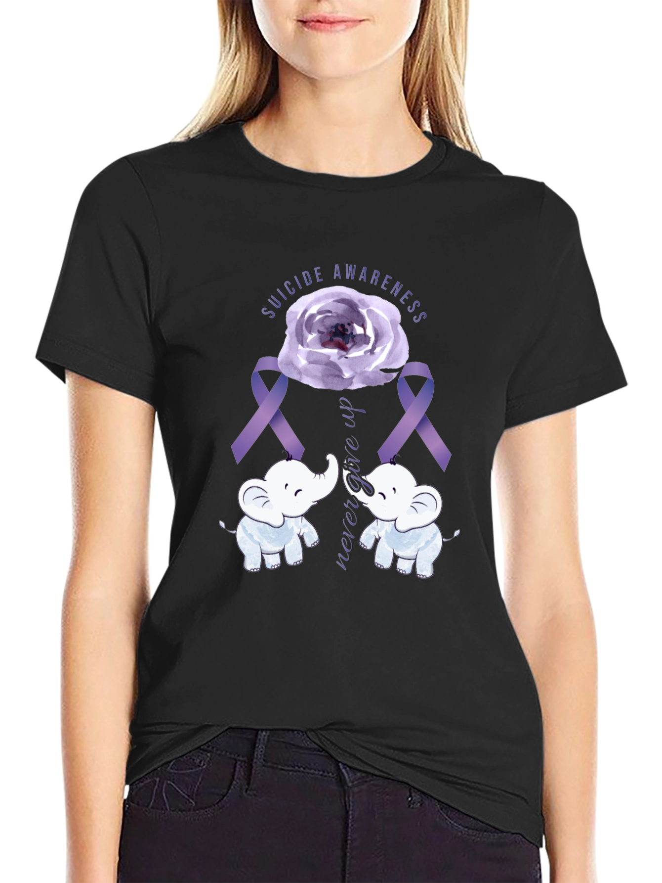 Suicide Awareness Elephant T-Shirt