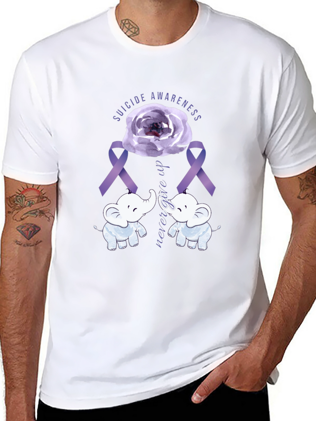 Suicide Awareness Elephant T-Shirt