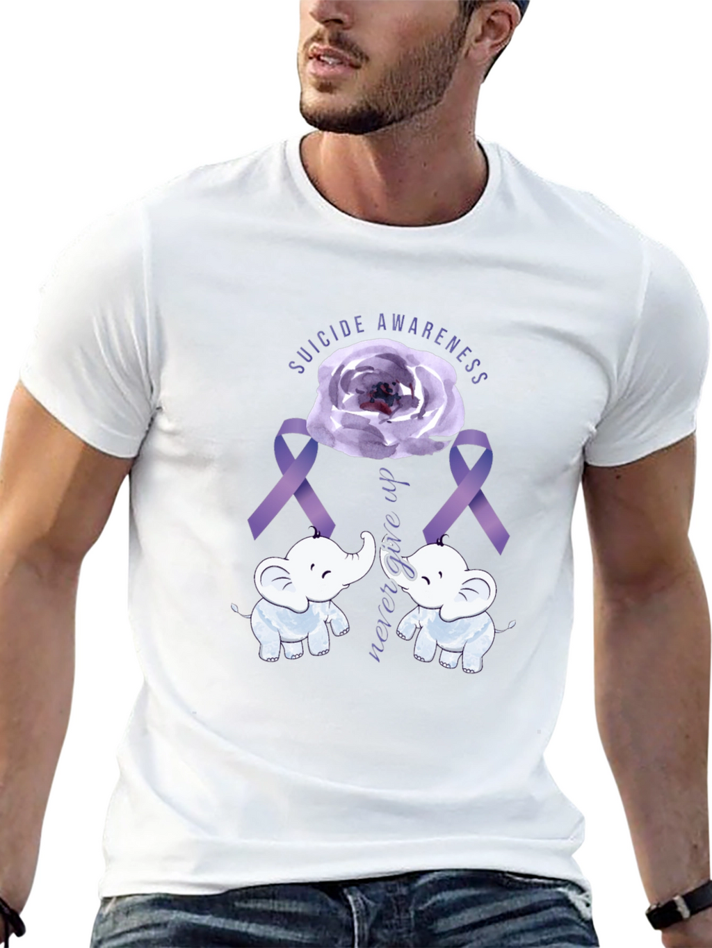 Suicide Awareness Elephant T-Shirt