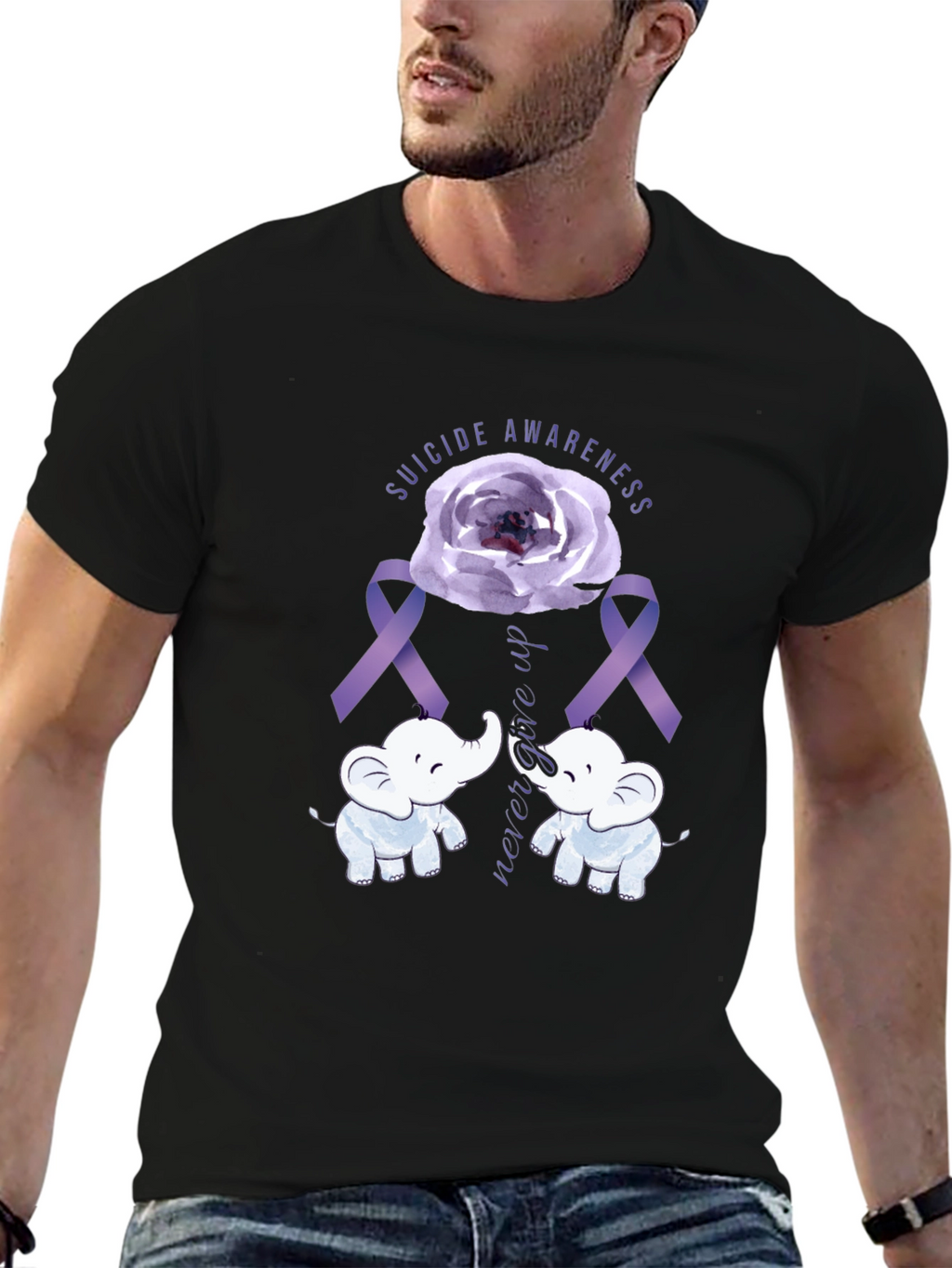 Suicide Awareness Elephant T-Shirt