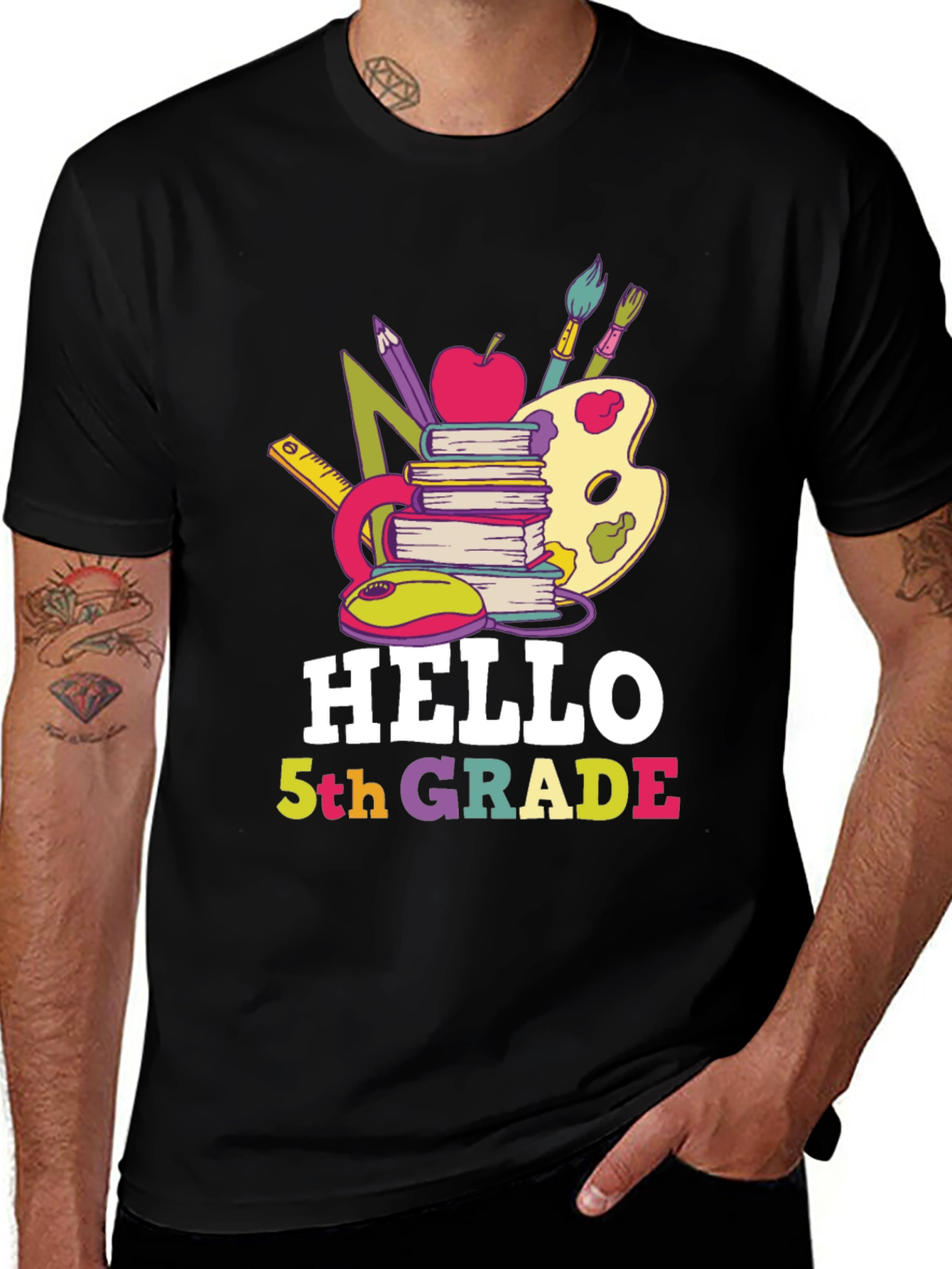 Hello 5th Grade T-Shirt Back To School