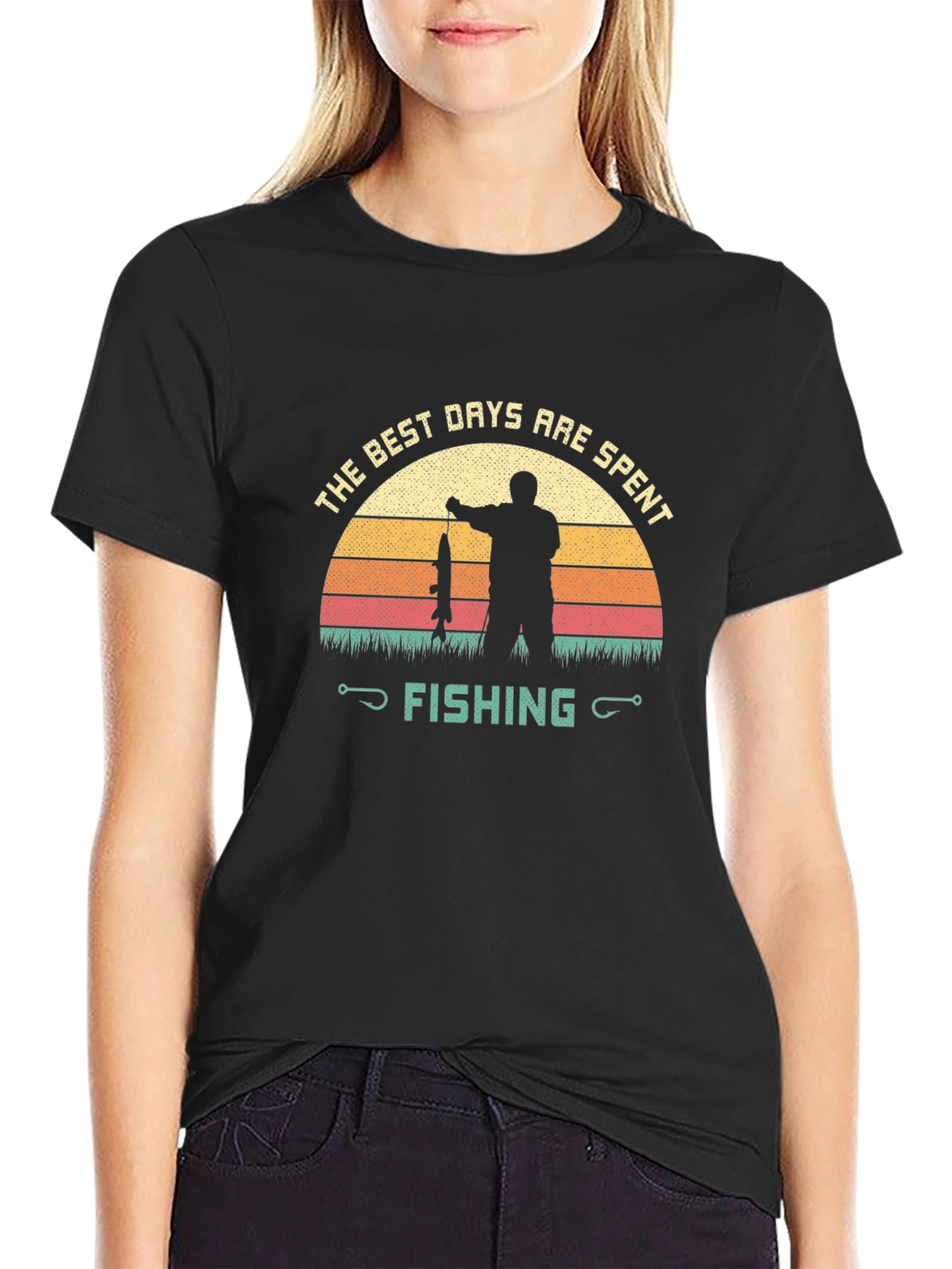 Fishing T-Shirt: The Best Days Are Spent Fishing
