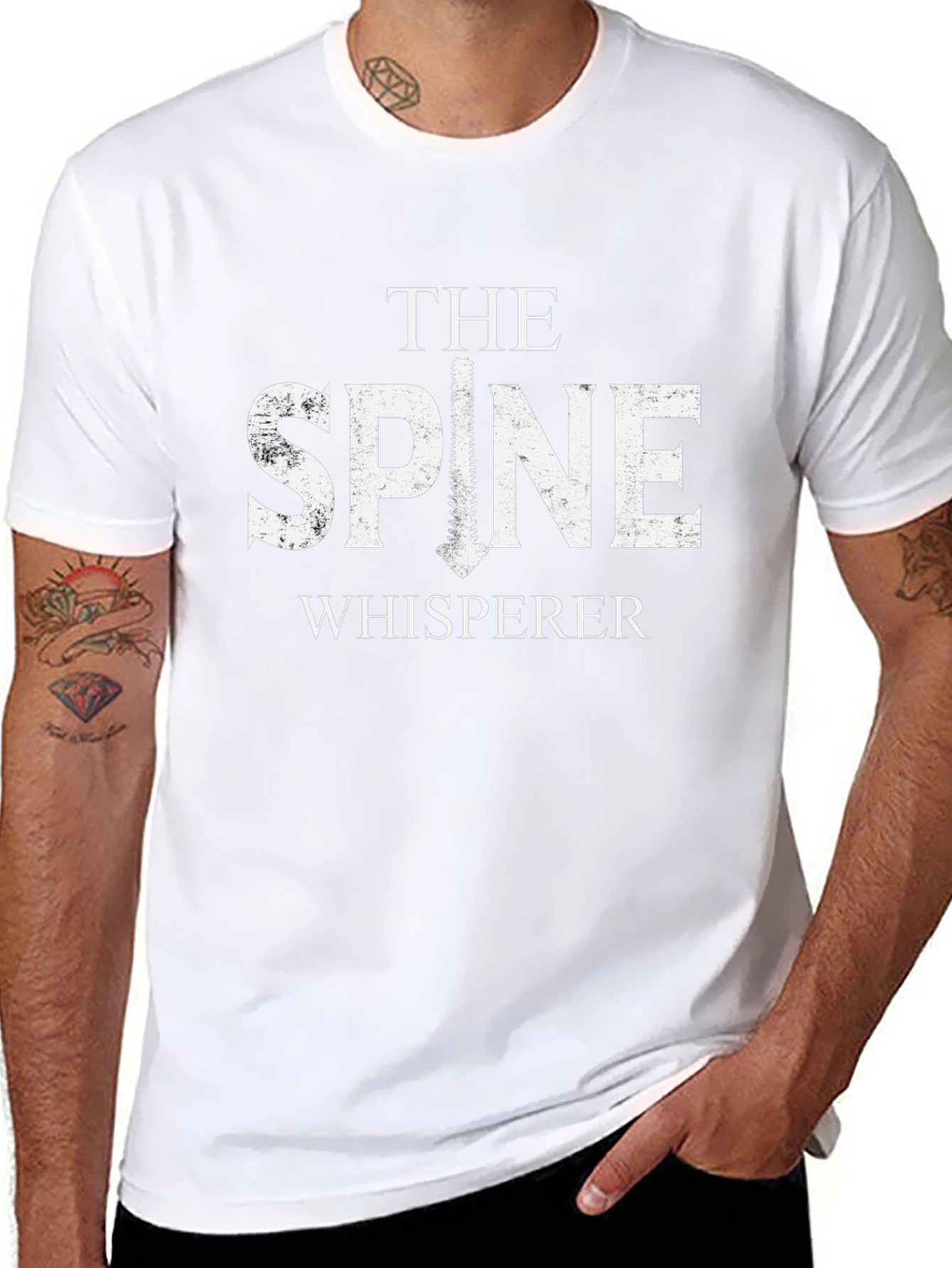 The Spine Whisperer Graphic T-Shirt