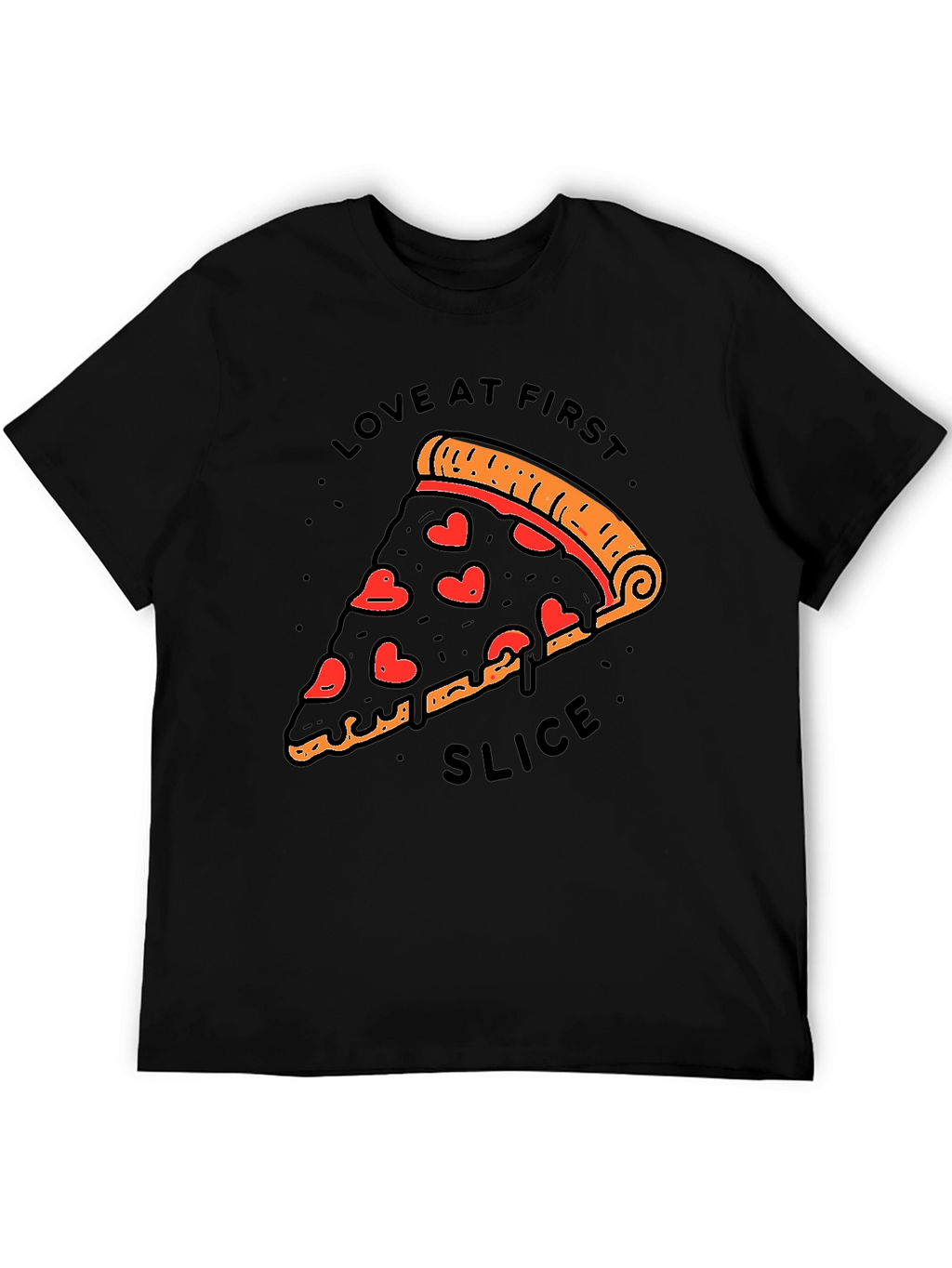 Love at First Slice Pizza T-Shirt