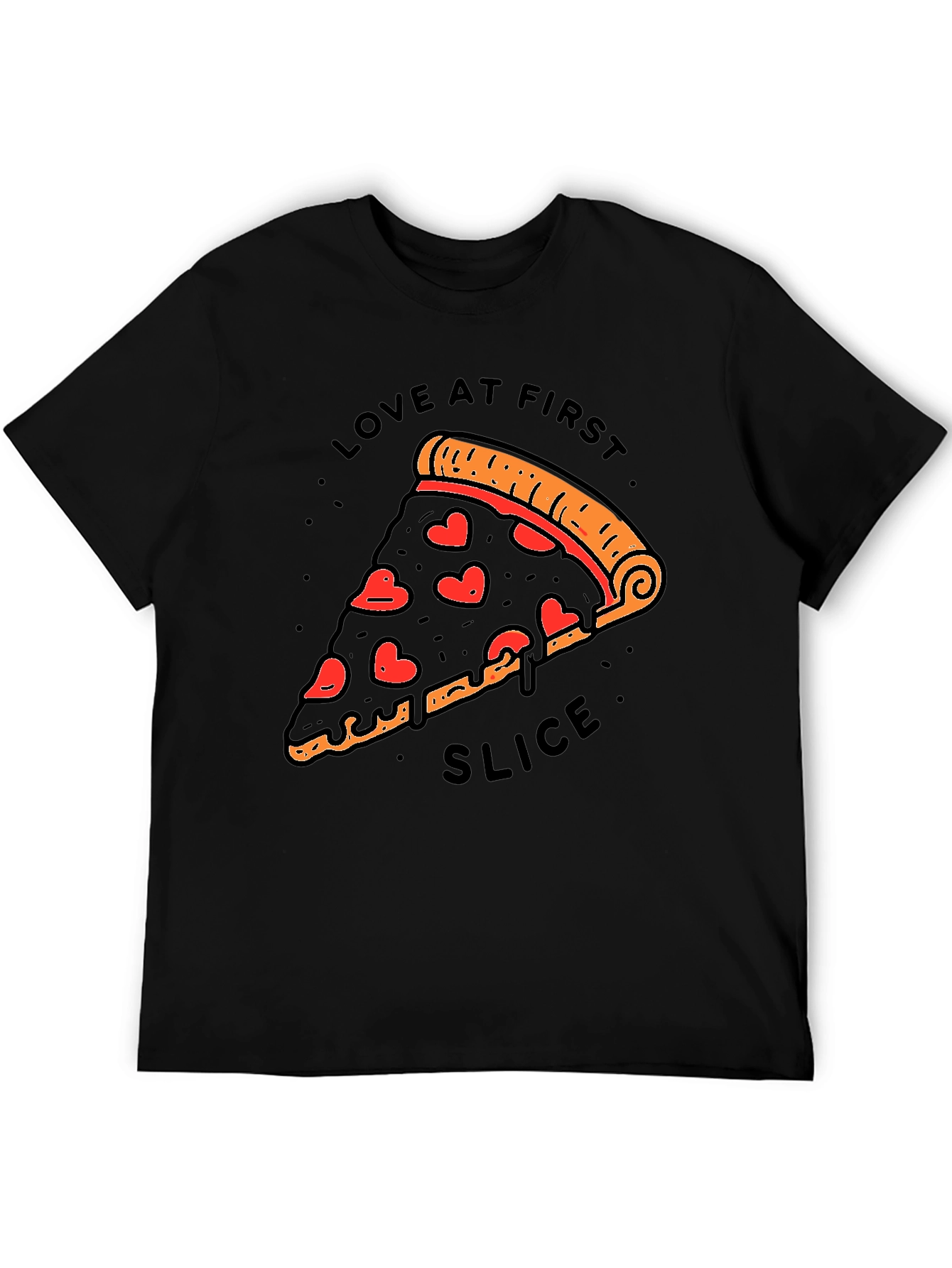 Love at First Slice Pizza T-Shirt