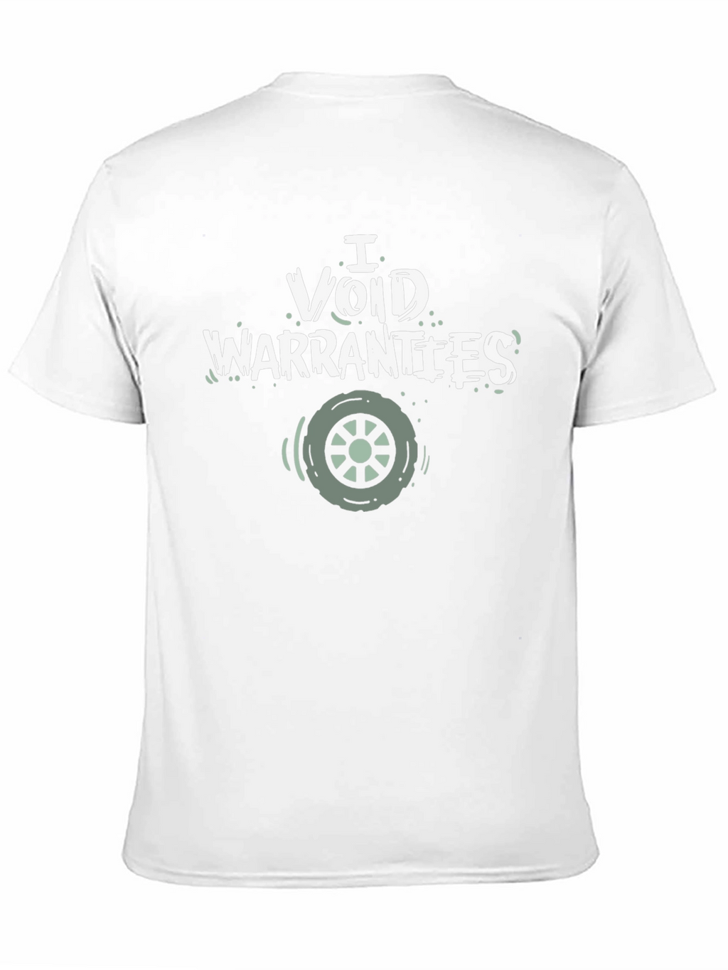I Void Warranties Graphic Tee - Black Cotton T-Shirt