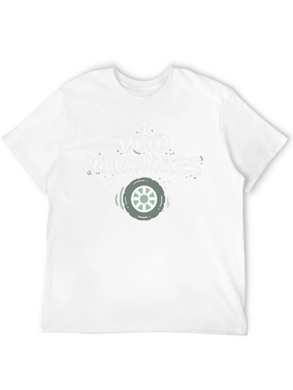 I Void Warranties Graphic Tee - Black Cotton T-Shirt