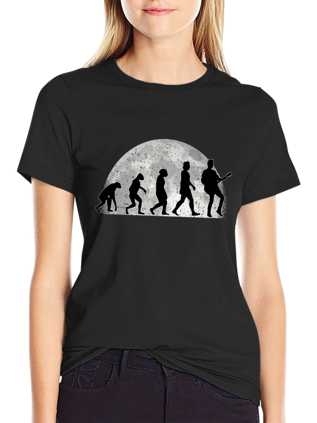 Evolution of Guitarist Graphic Tee