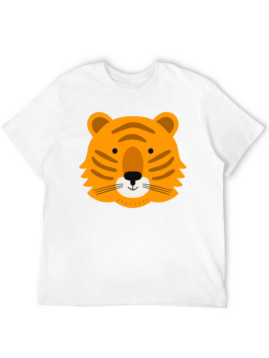 Tiger Graphic Tee - Stylish Animal Print T-Shirt