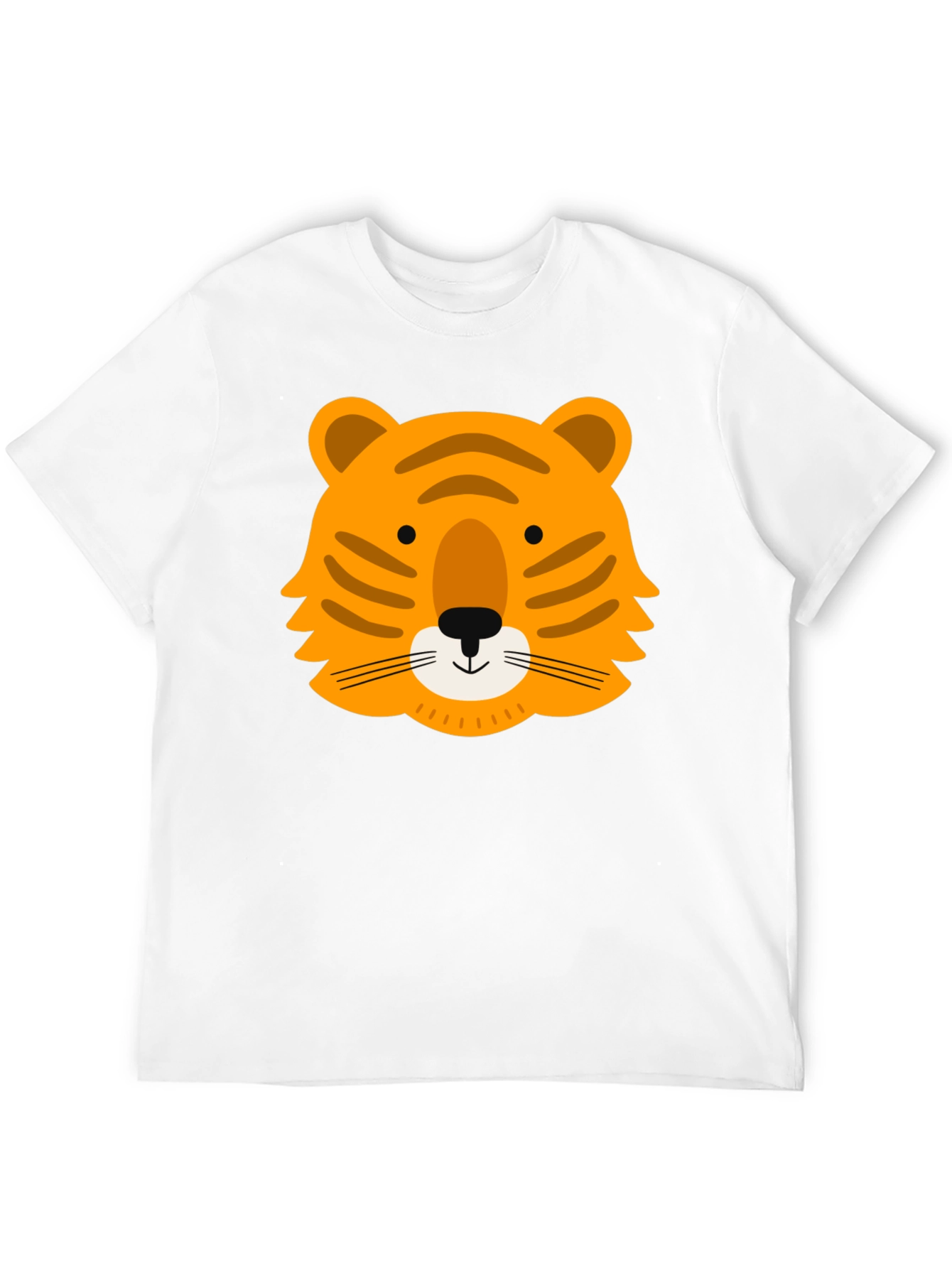 Tiger Graphic Tee - Stylish Animal Print T-Shirt