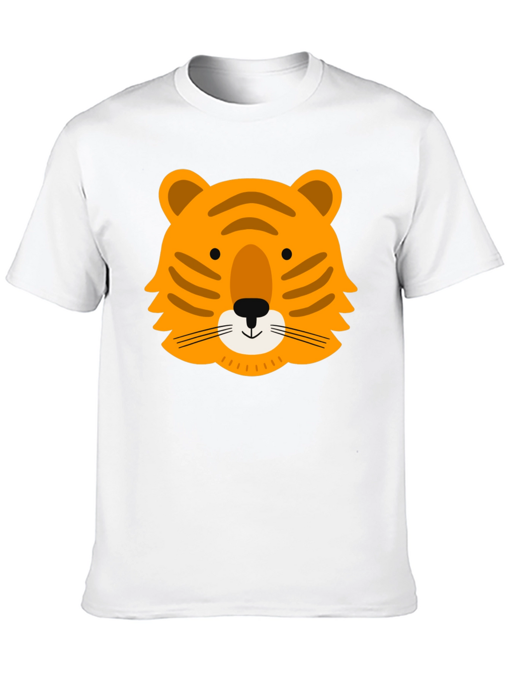 Tiger Graphic Tee - Stylish Animal Print T-Shirt