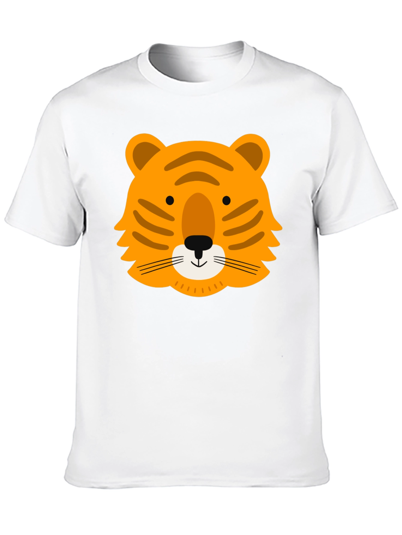 Tiger Graphic Tee - Stylish Animal Print T-Shirt