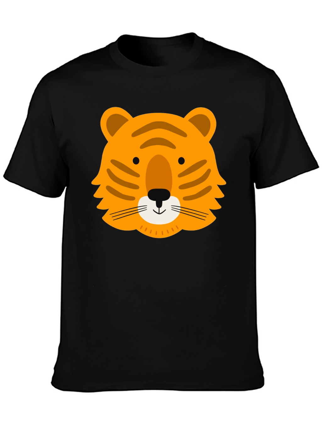Tiger Graphic Tee - Stylish Animal Print T-Shirt