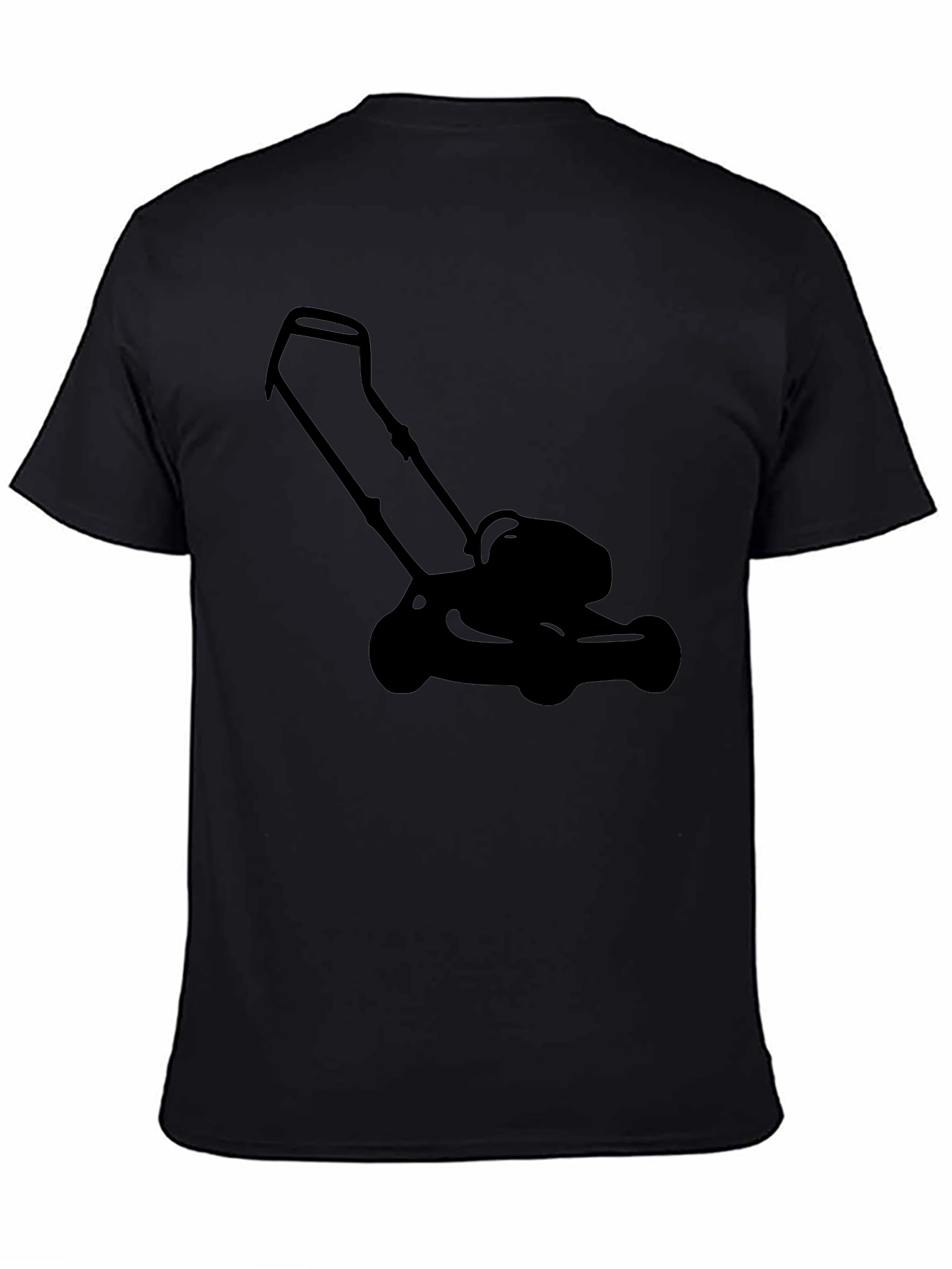 Lawnmower Graphic Tee - Black