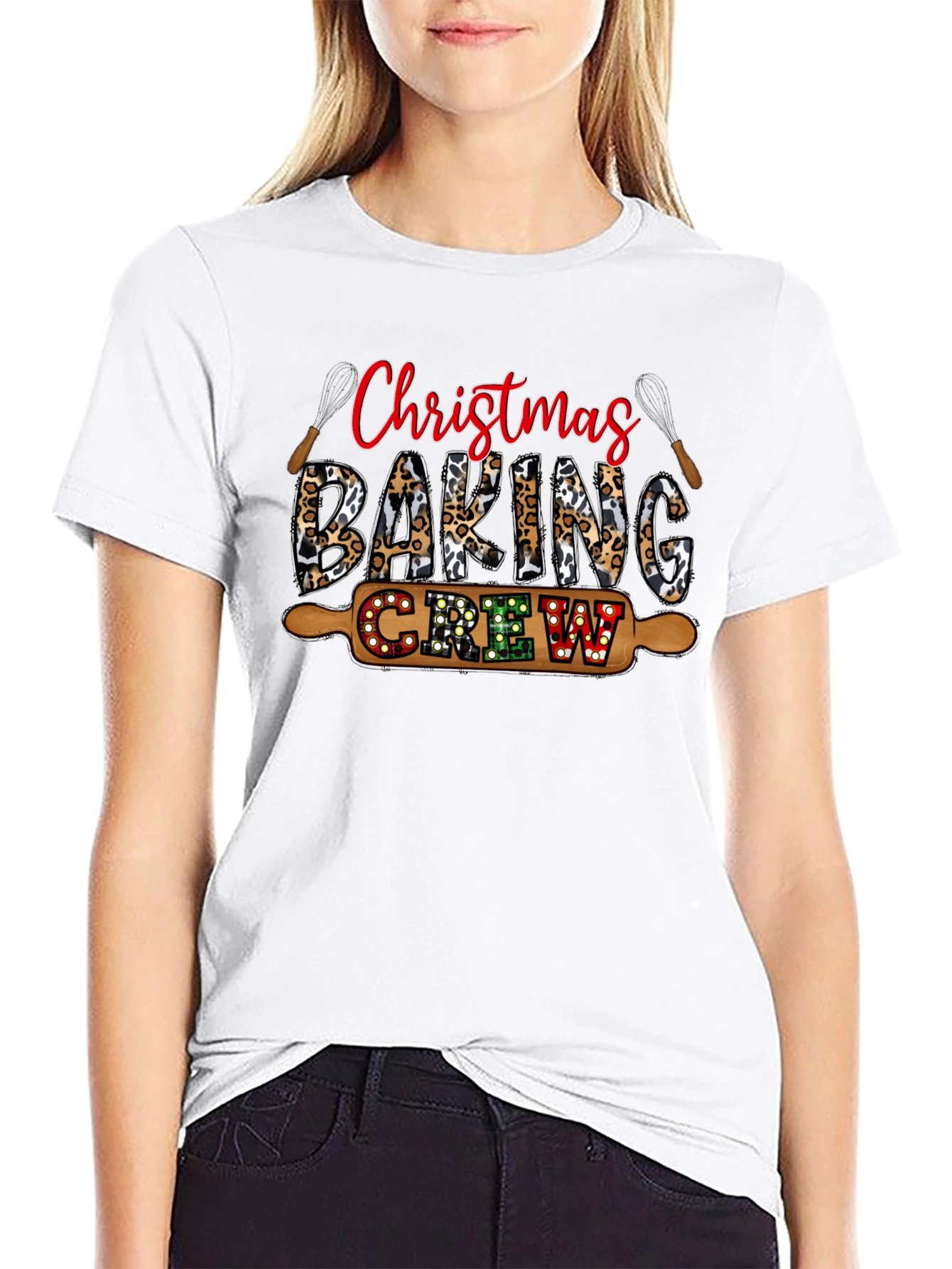 Christmas Baking Crew Graphic Tee