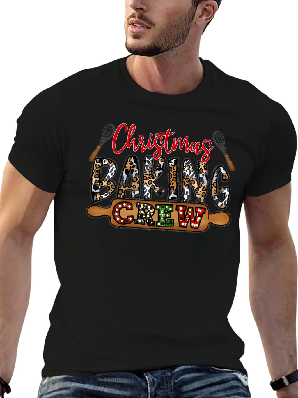 Christmas Baking Crew Graphic Tee