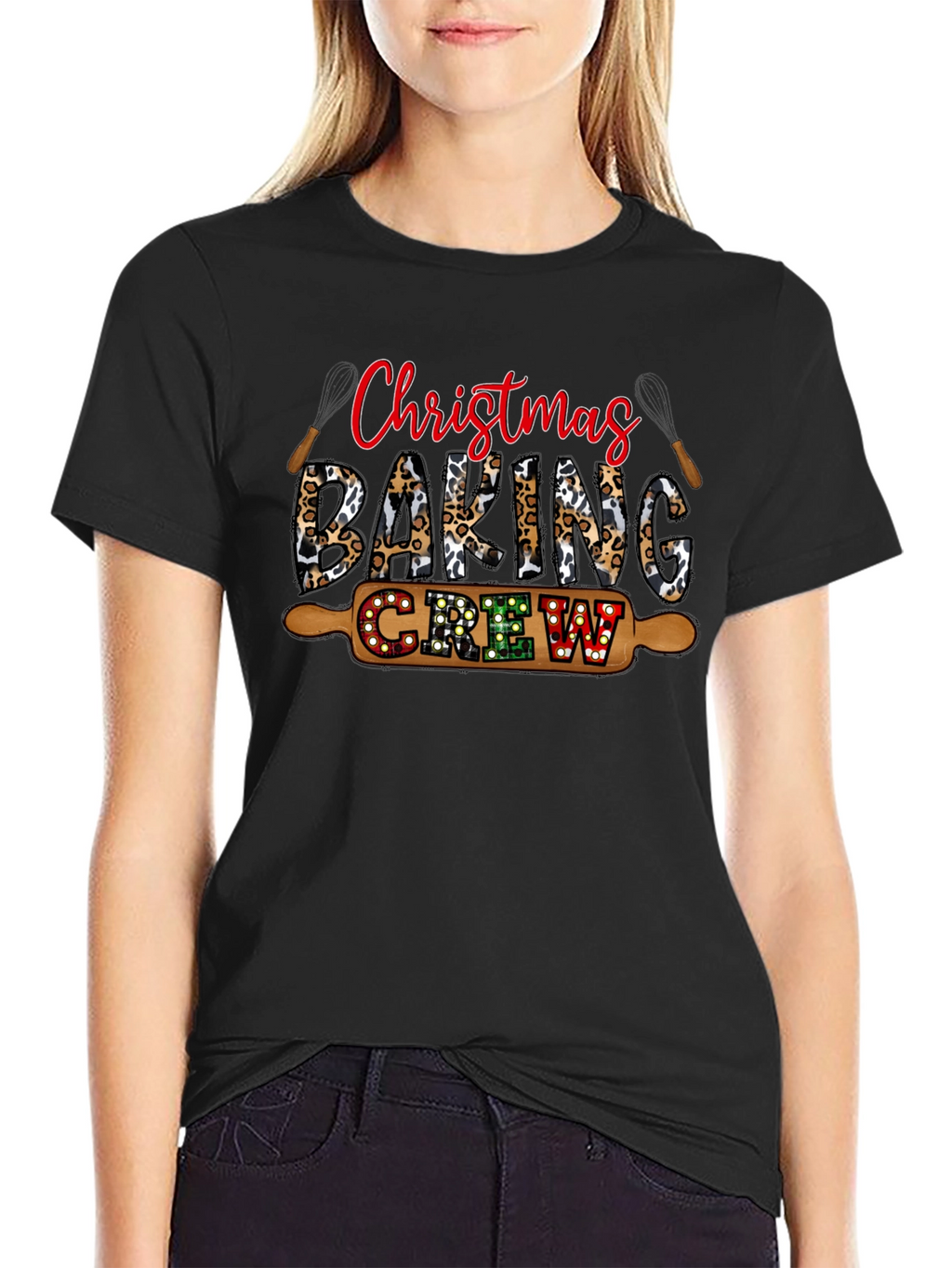 Christmas Baking Crew Graphic Tee
