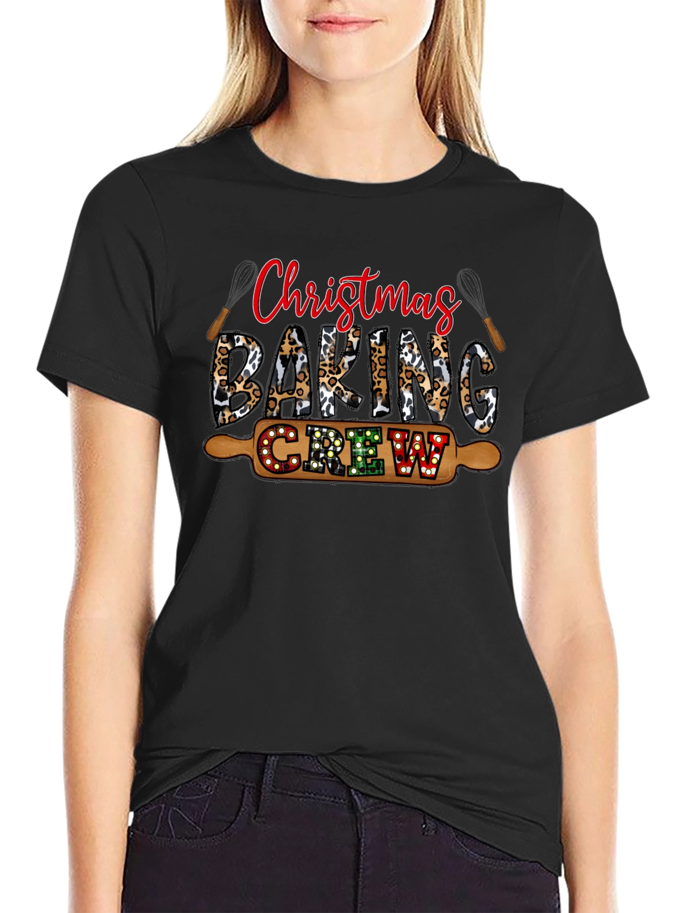 Christmas Baking Crew Graphic Tee