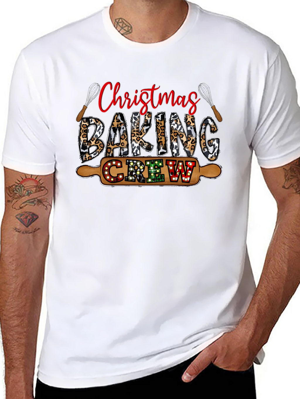 Christmas Baking Crew Graphic Tee