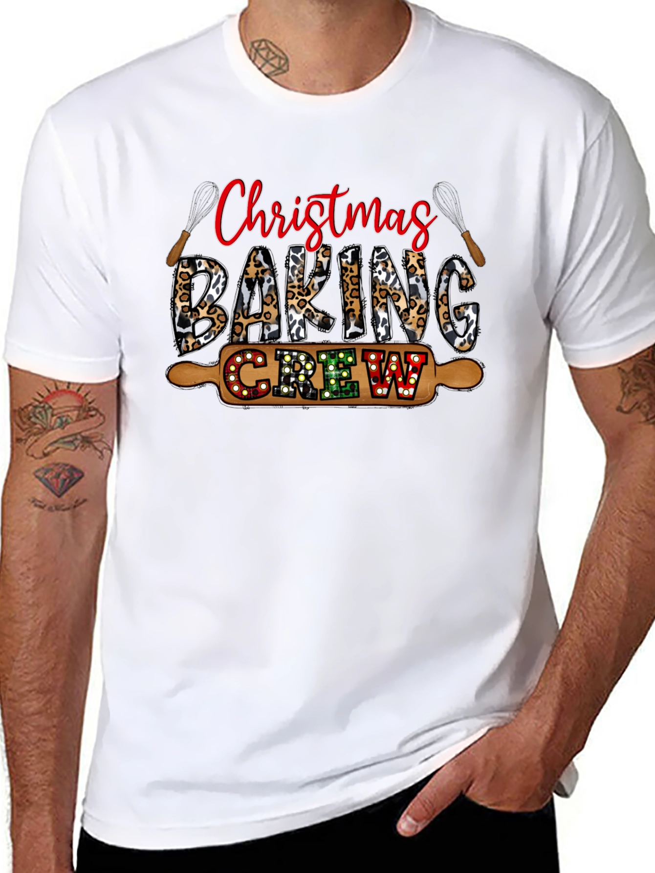Christmas Baking Crew Graphic Tee