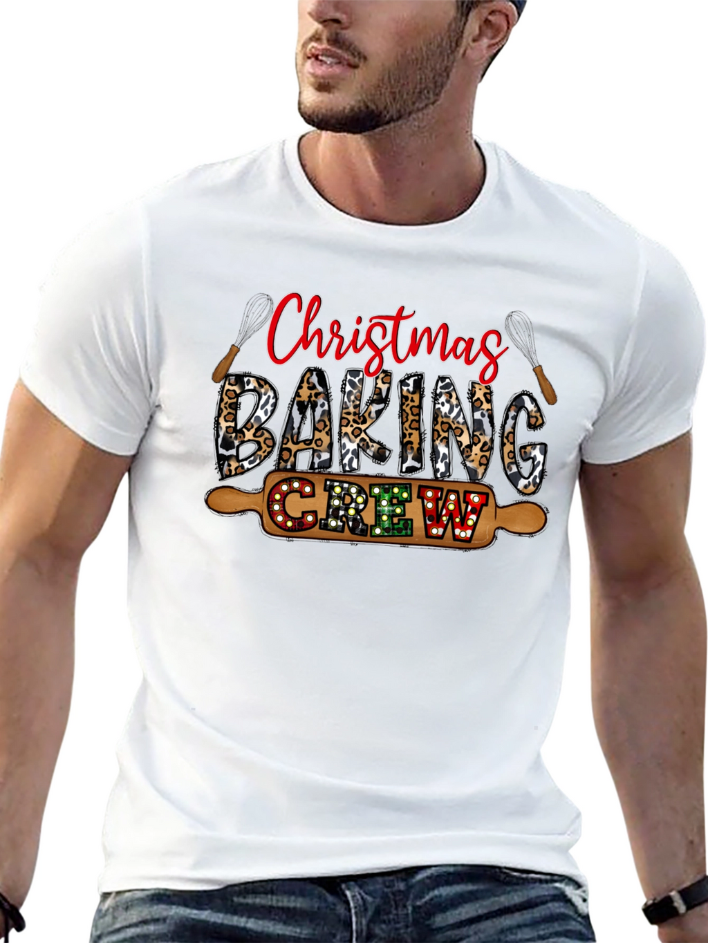 Christmas Baking Crew Graphic Tee