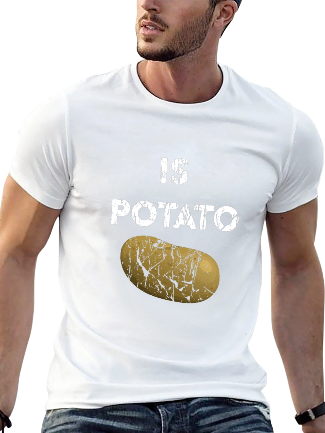 Funny Is Potato Graphic Tee - Unique Novelty Shirt