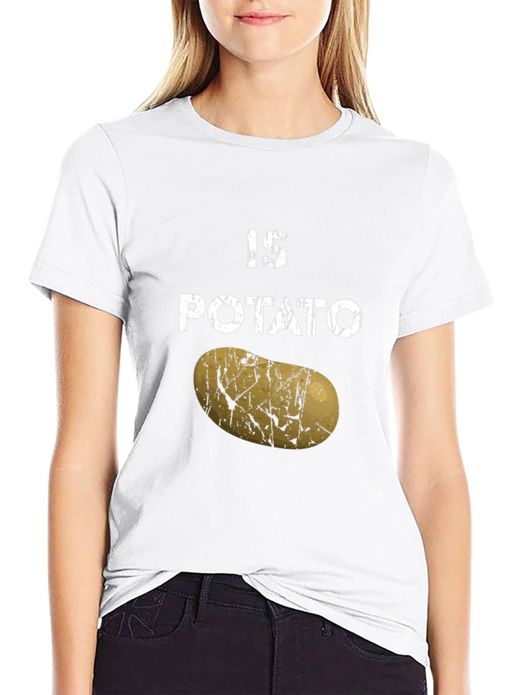 Funny Is Potato Graphic Tee - Unique Novelty Shirt
